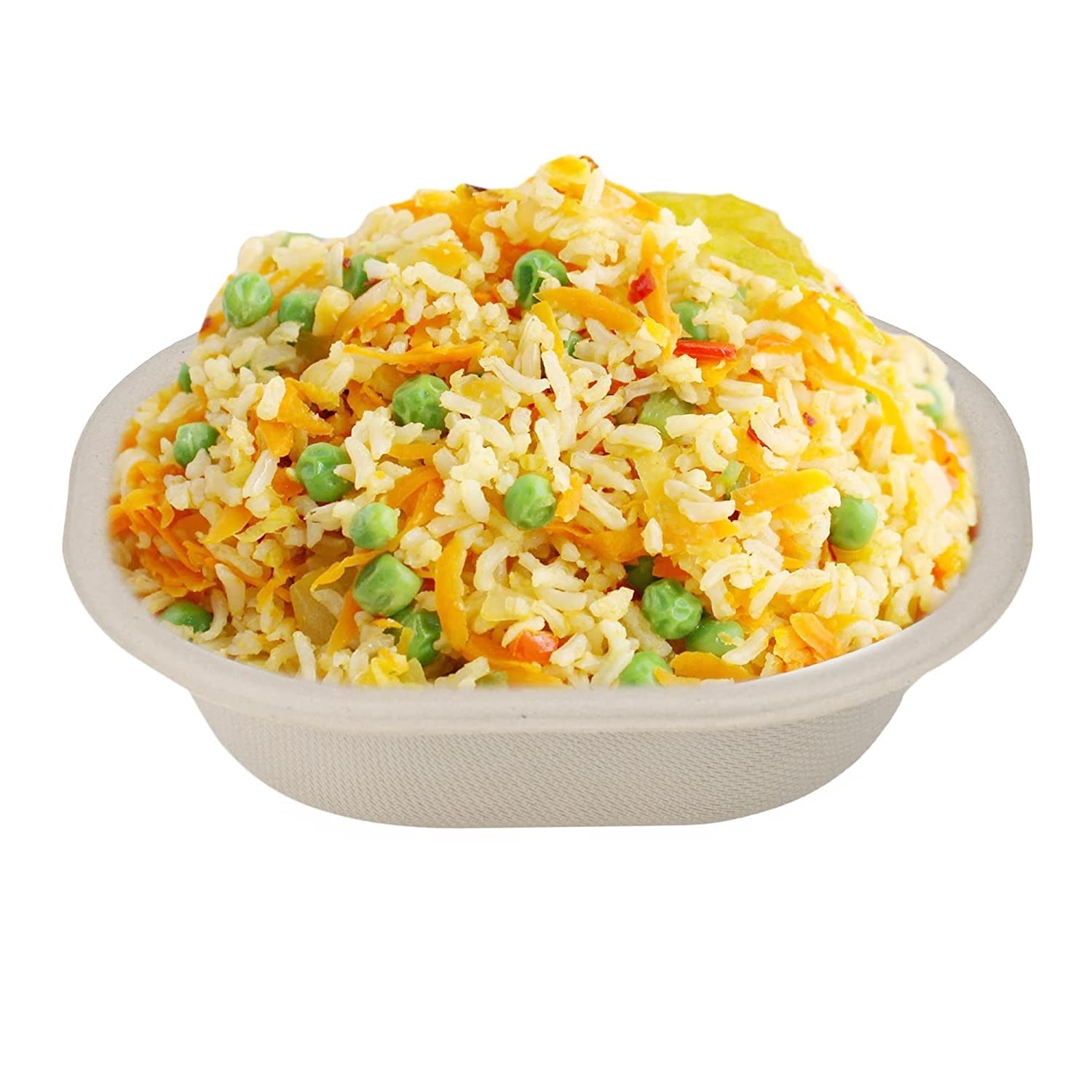 Sanwalsa Disposable Hard Paper Bowl, 250Ml, Set Of 50, Beige