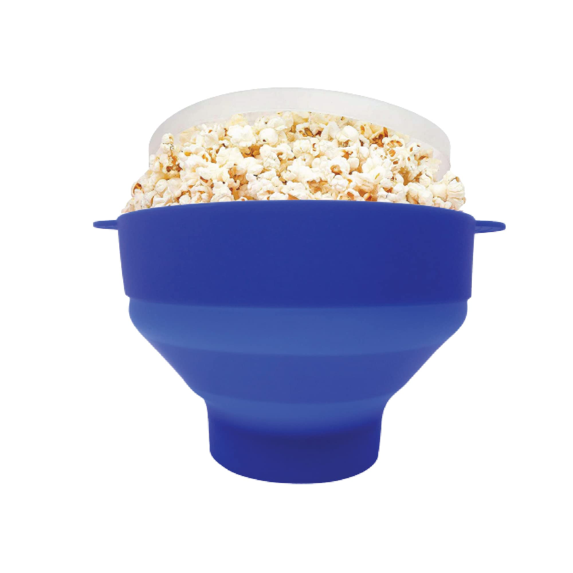 Gadgetime USA Microwave Popcorn Popper with Lids - Silicone - No Oil or Butter Required - Collapsible Bowls - BPA-Free - Movie N