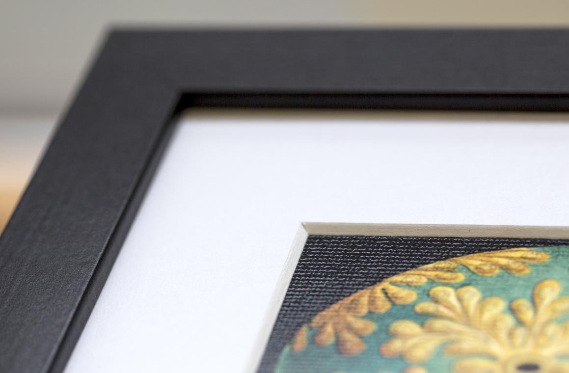 The Art Stop Painting Woodblock Japanese Hiroshi Mount Fuji Japan Framed Print F97X8008