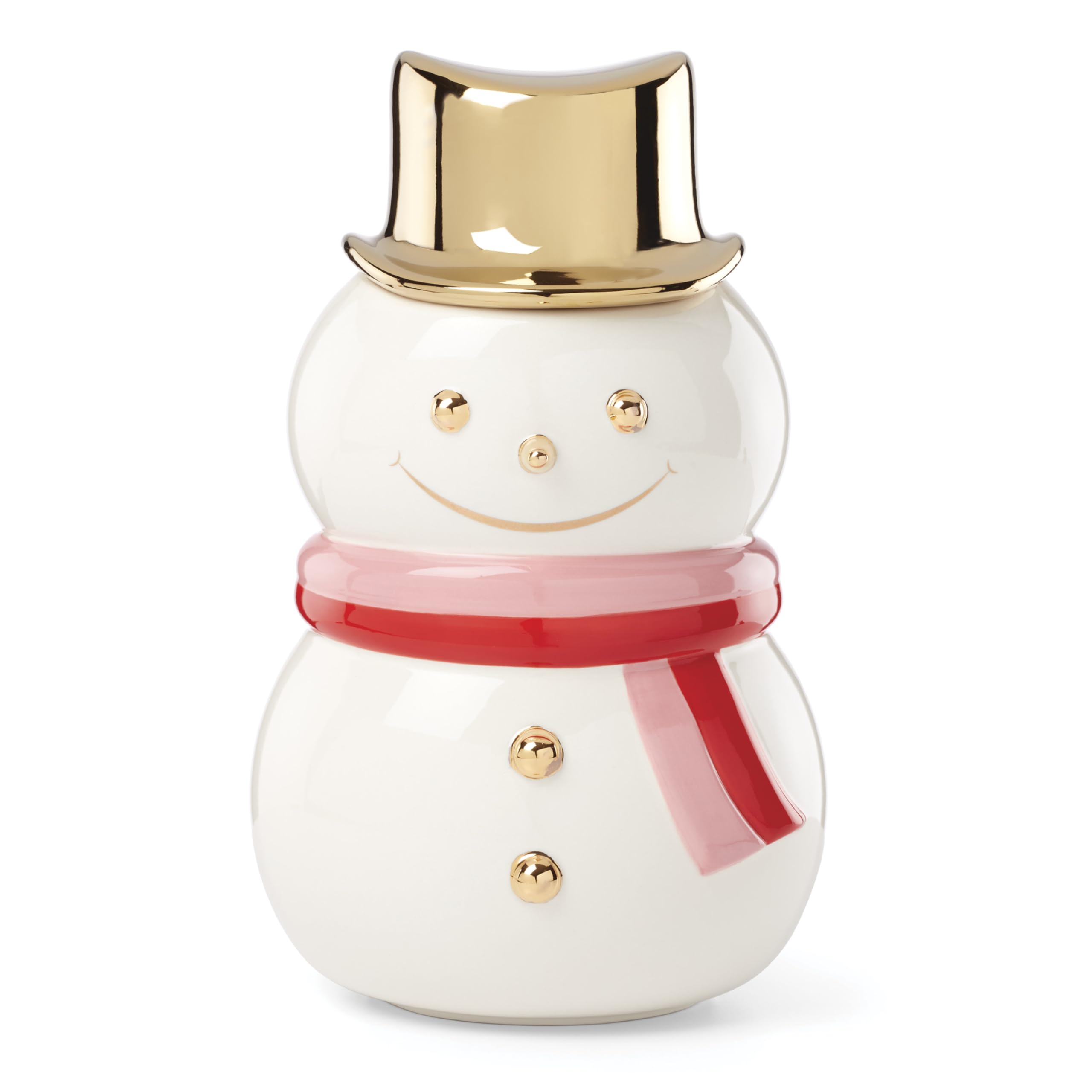 kate spade new york Be Jolly Holiday Collection, Snowman Cookie Jar