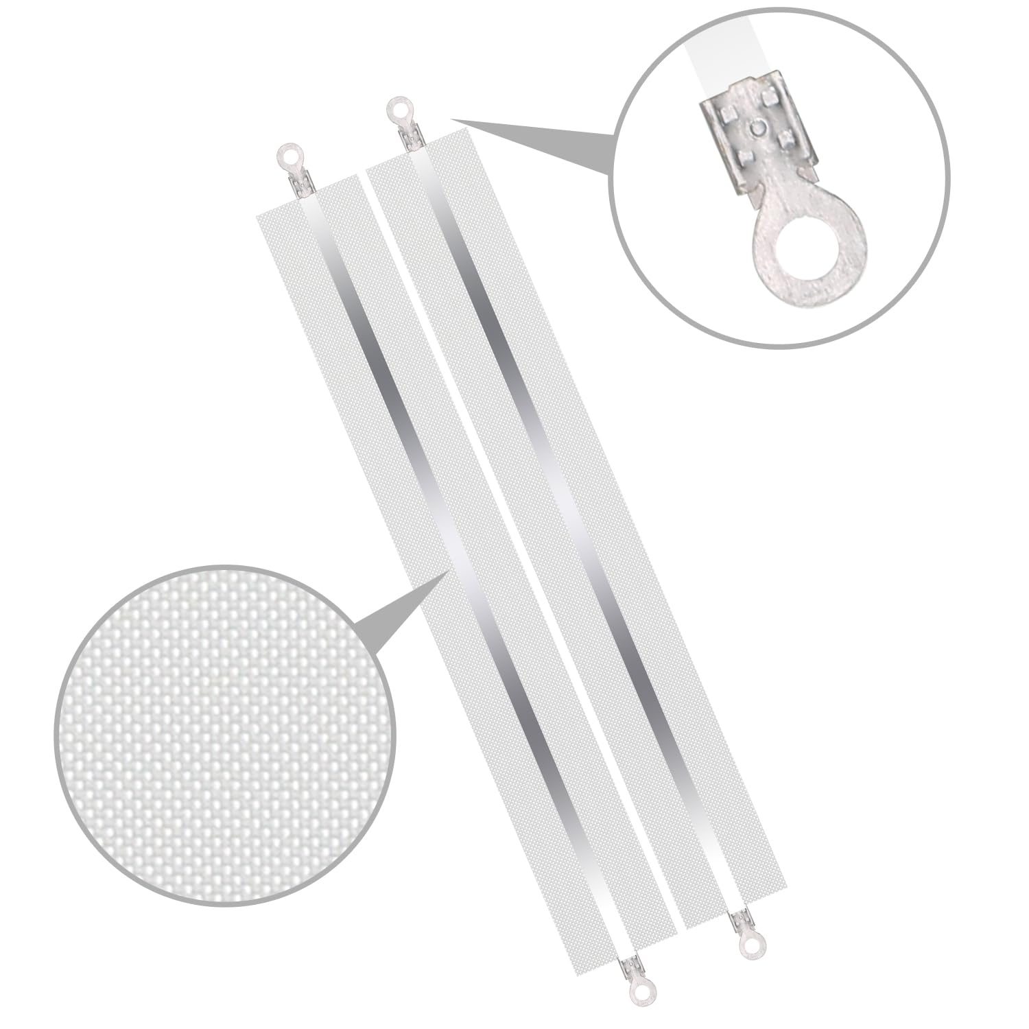 Impulse Sealer Repair Kits For Linsnfield 20Inch Sealer Pros, Ptfe & Width Of 5-Mm Heat Seal Strips, Length(Including Hole) Of 1