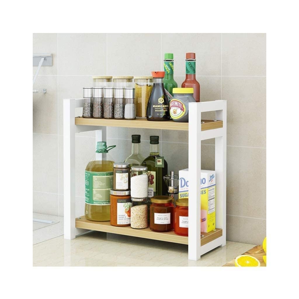 Indian Decor. 29870 Spice Rack  Kitchen Organizer Shelves Kitchen Storage Shelf For Kitchen Cupboards And Worktops FreeStandin