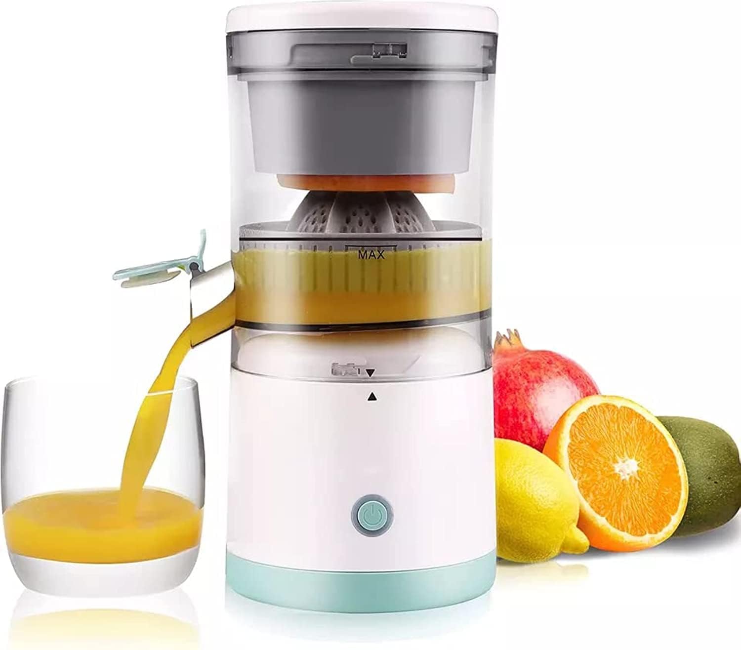 Drumstone (Exclusively + Year Warranty) Portable Electric Juicer With Usb Charging  Multifunctional Fruit Squeezer For Lemons, 