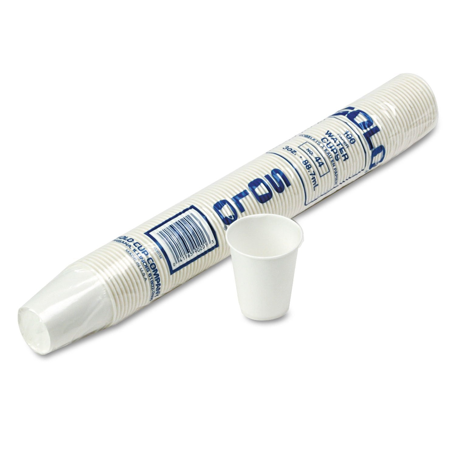 Solo Cup Company 44 White Paper Water Cups 3Oz 100/Pack