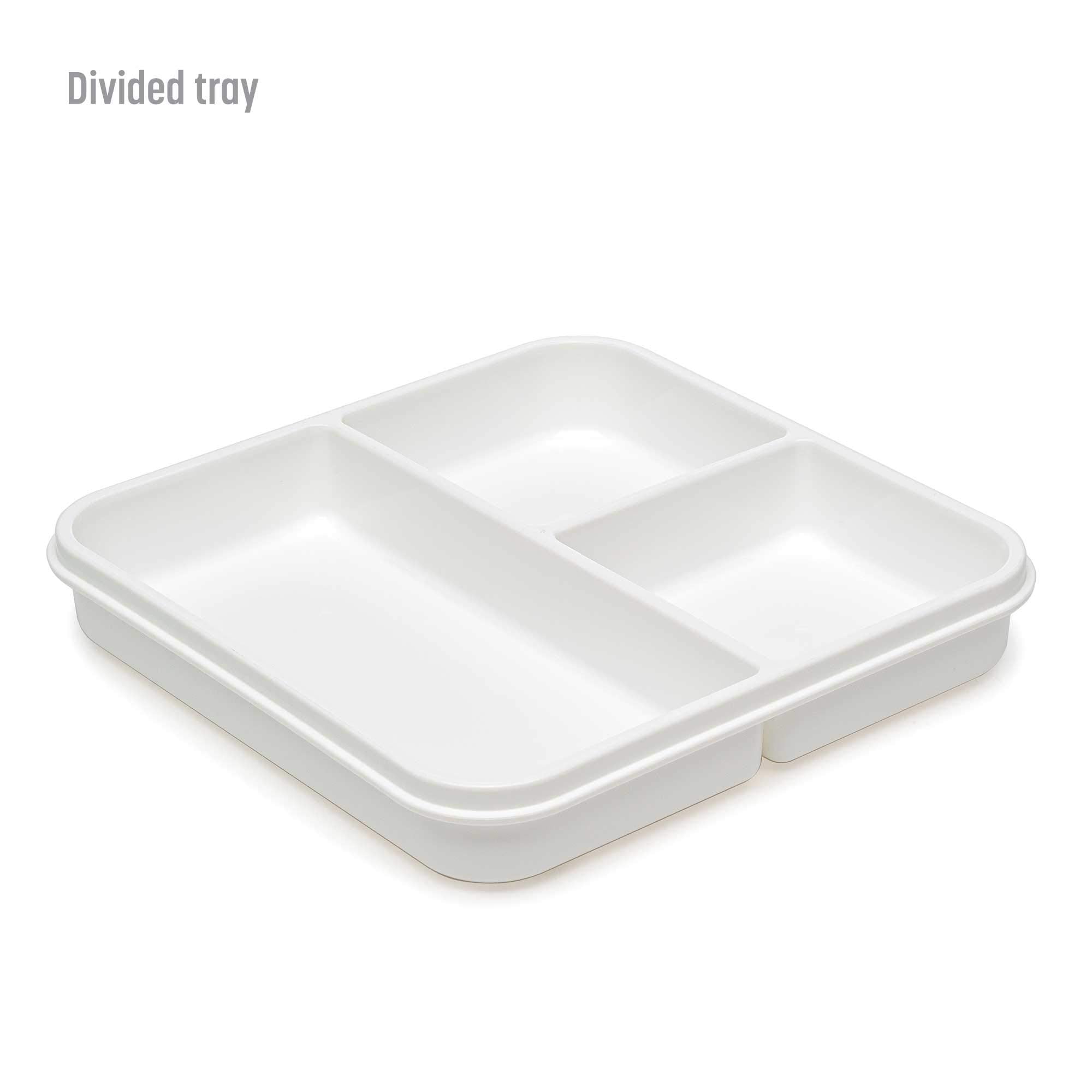 Goodful Reusable Lunch Container With 3 Compartments, Bpa-Free, Leak-Proof Lid, Easy To Open And Close, Microwave Safe, Dishwash