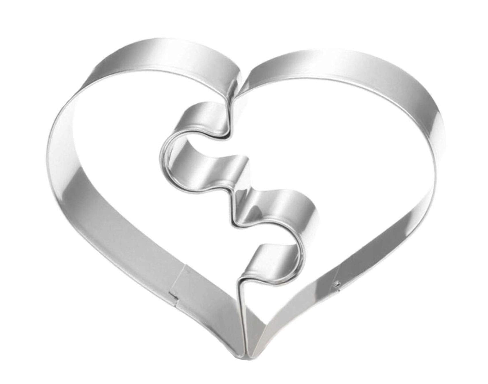 Zdywy Broken Heart Shape Biscuit Cookie Cutter