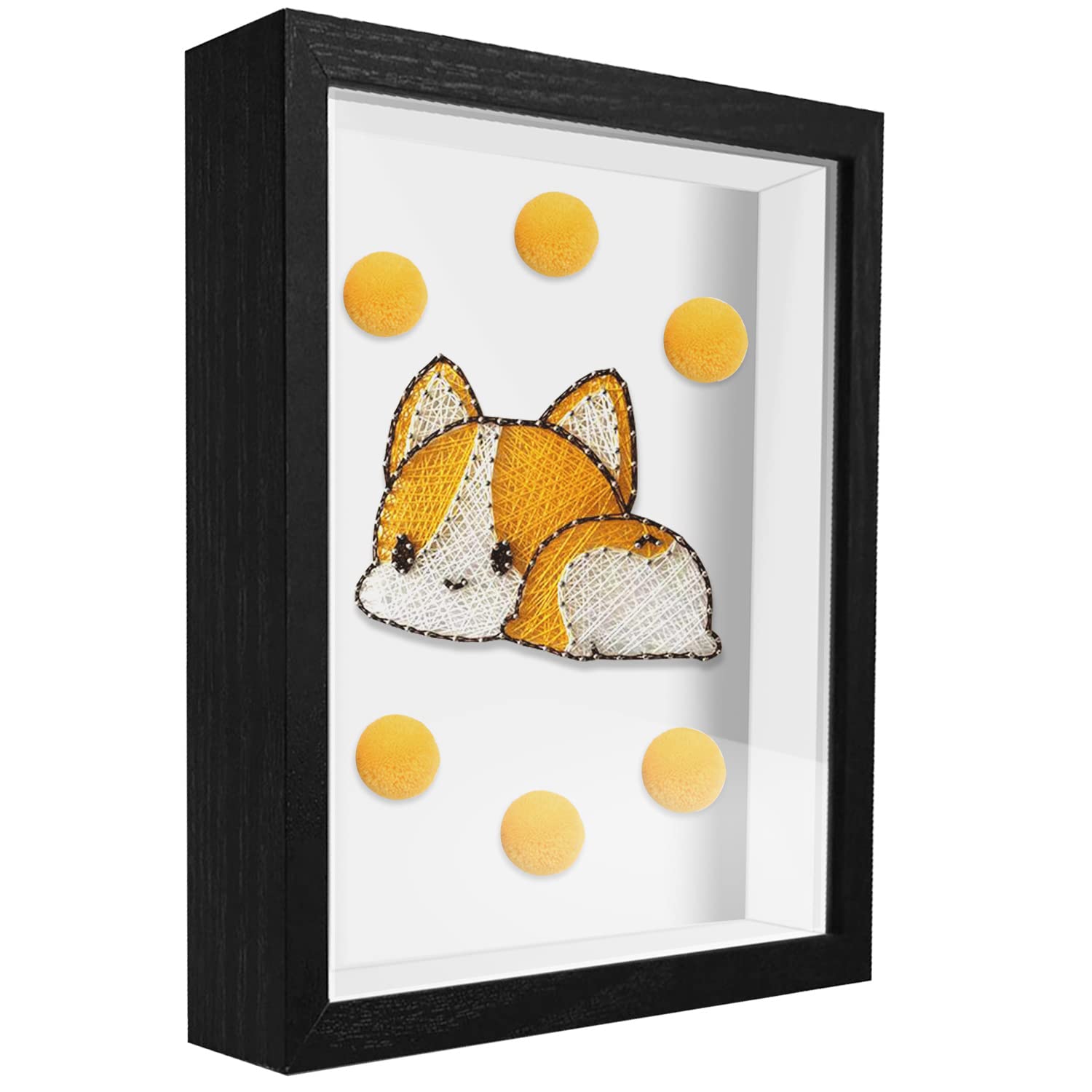 TOUYINGER 4x6 Small Shadow Box Frame Display Case, Display Case Box For Memorabilia, Medal, Wedding Memories, Crafts, Tickets An