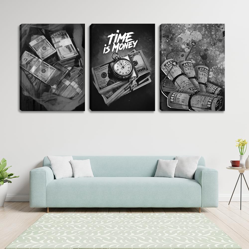Motivational Canvas Wall Art 3 Pieces Entrepreneur Inspirational Poster Prints Office Wall Decor Artwork For Living Room Home De