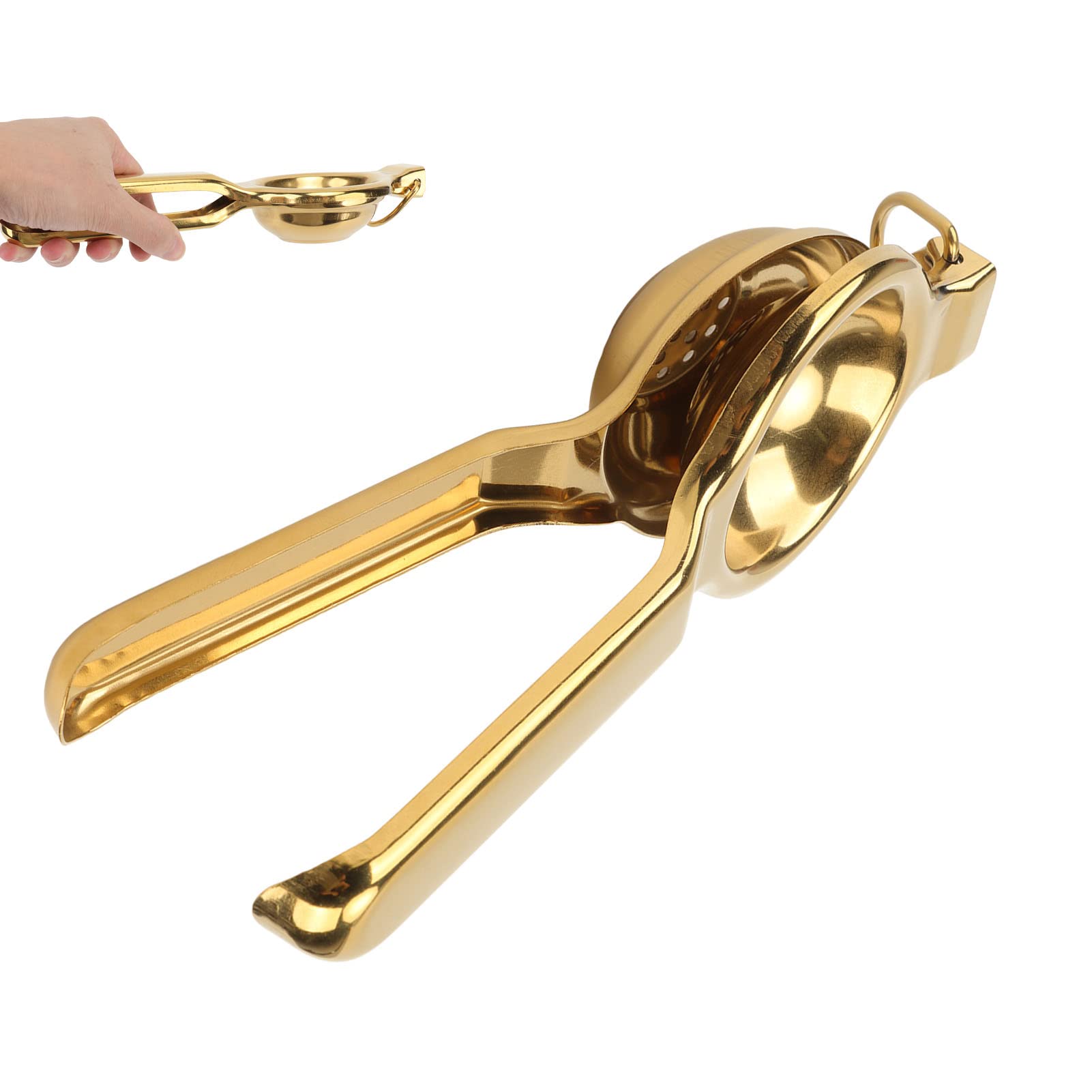 Fdit Stainless Steel Manual Squeezer Handheld Juicer Citrus Lime Orange Fruit Squeezer Manual Citrus Juicer Hand Press For Juici