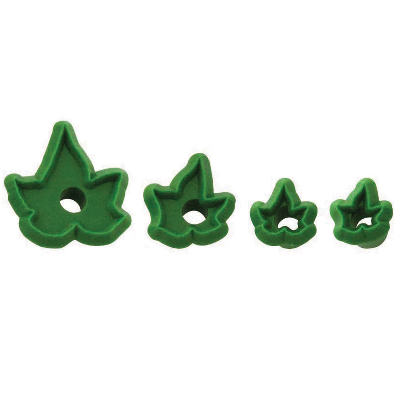 Jem Small Ivy, Cake Decorating, Set Of 4 Fondant Cutters