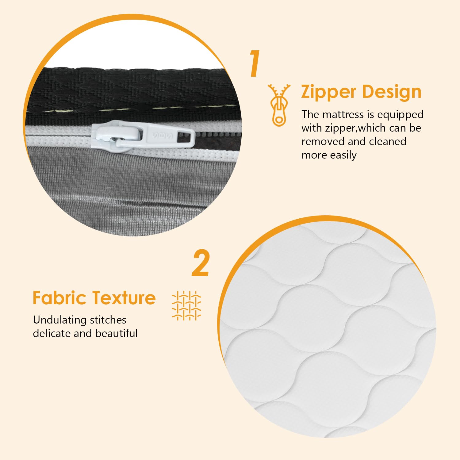 Paylesshere 10 Inch Innerspring Full Mattress Medium Firm Hybrid Mattress With Removable Cover Certipur-Us Certified Bed-In-A-Bo