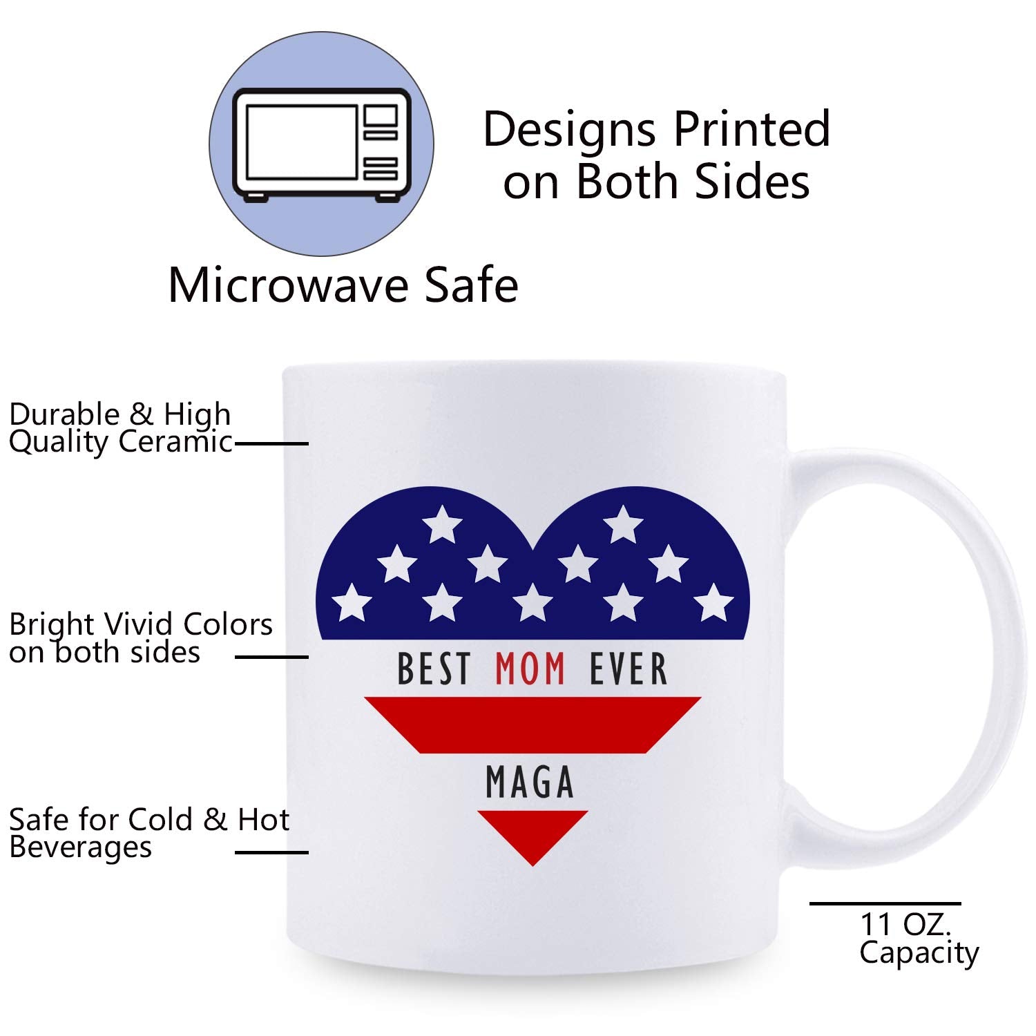 Smartyou Great Mom Mug, You Are A Really Great Mom - Gifts For Mom From Daughter/Son/Husband, Coffee Mug Novelty Prank Gift For