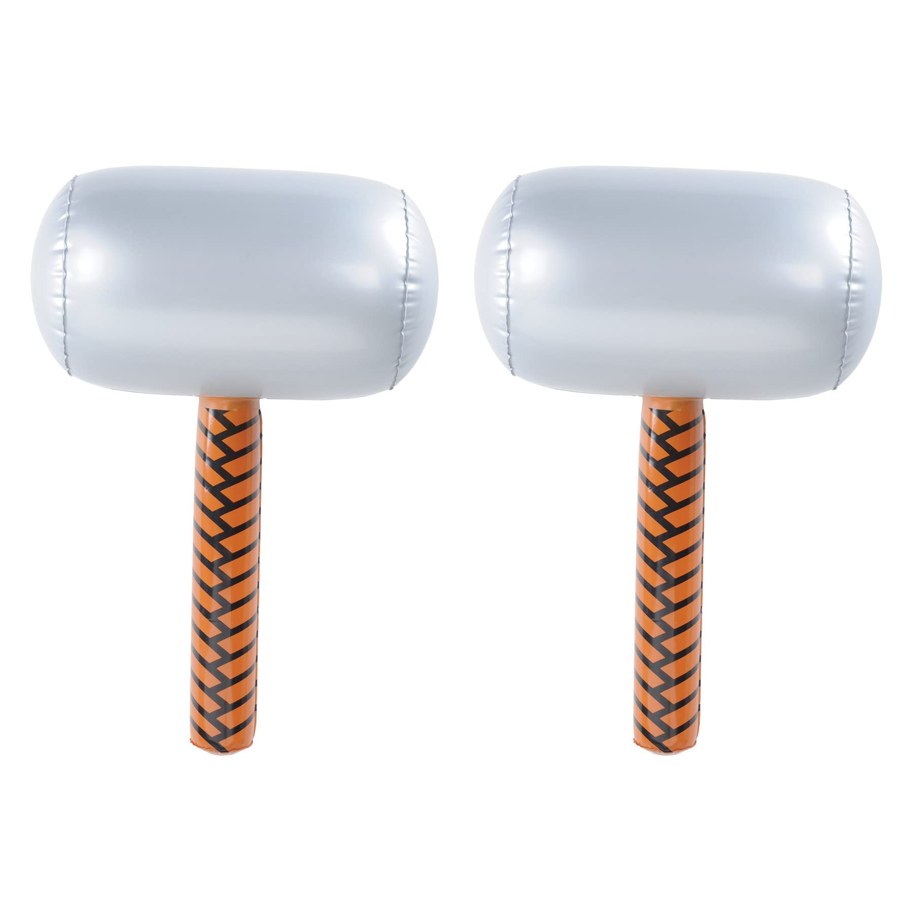 Beistle 2 Piece 18'' Inflatable Hammers Carnival Prizes, Heroes Theme Photo Props, Medieval Party Supplies, Halloween Costume Ac