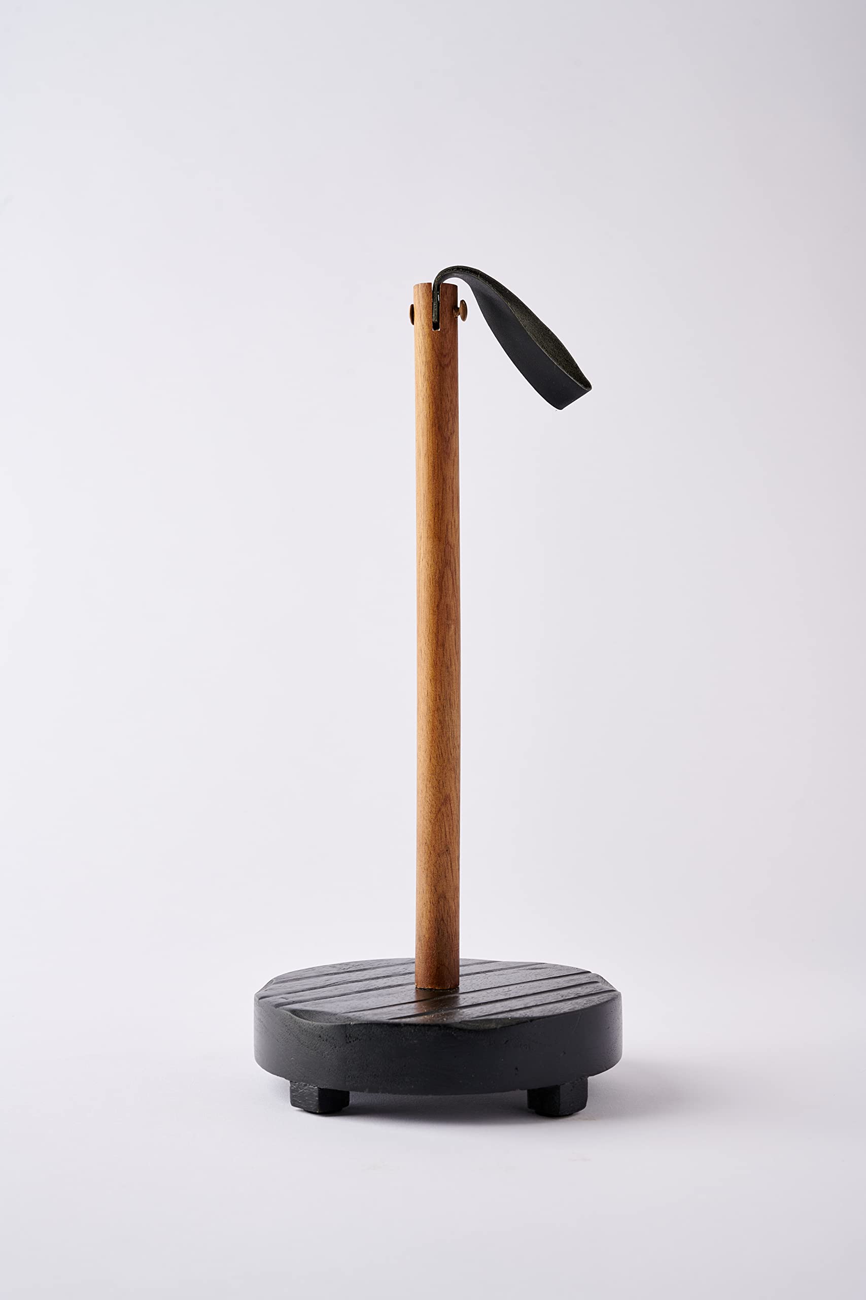 Mud Pie Paper Towel Holder, Black, 15 1/4'' X 5 1/2'' Dia