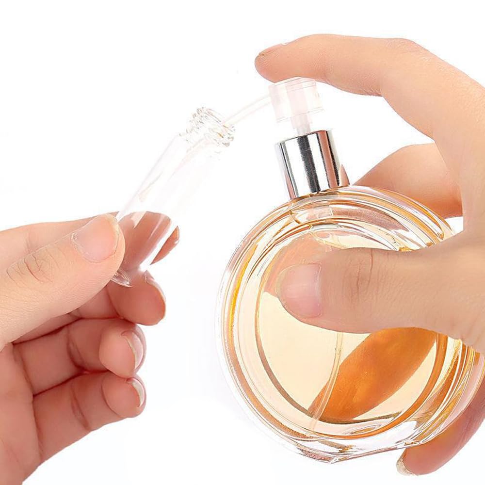 Arvintas 30 Pcs Perfume Dispenser Pump, Travel Mini Perfume Refillable Bottle Pump Transfer Tool For Travel Refillable Perfume S