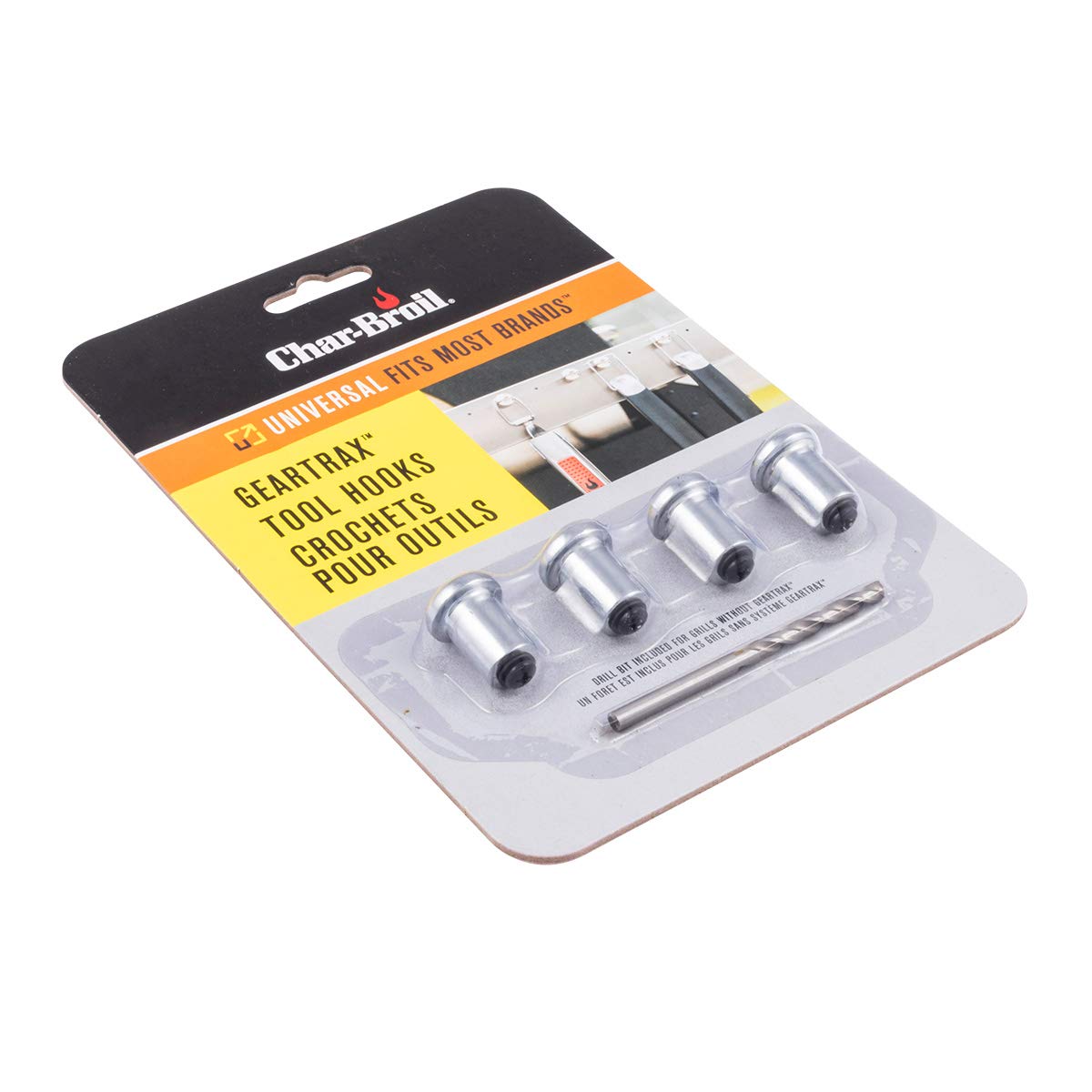 Char-Broil 5667408R06 Gear Trax Tool Knobs, 1.1 X 0.7 X 0.7 Inches, Silver