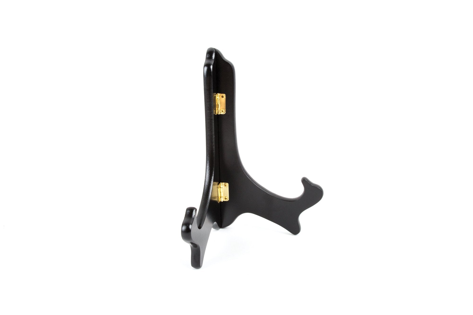 Fox Run Black Vertical-Plate-Holders, 8-Inch, Wood