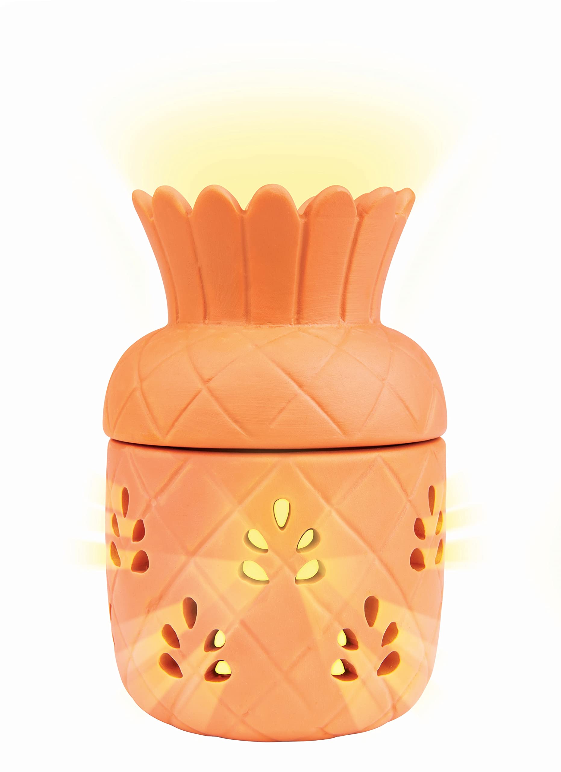 JT Eaton ZendoZones 18P-PP Patio Pineapple All-Natural Citronella Candle Burner