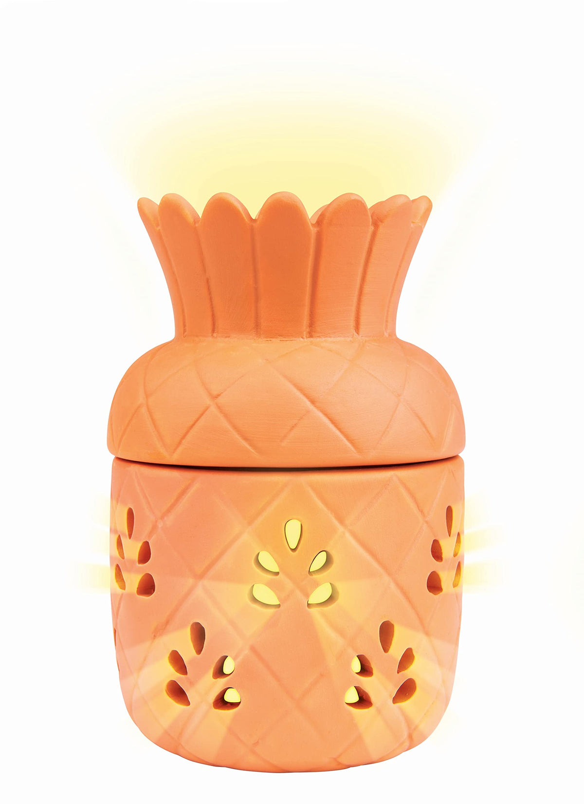 JT Eaton ZendoZones 18P-PP Patio Pineapple All-Natural Citronella Candle Burner