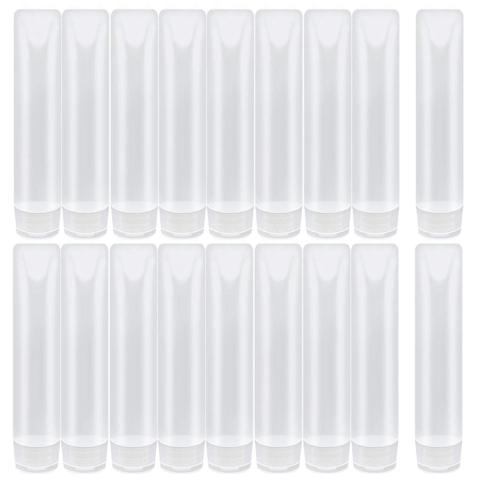 Nydotd 18 Pack Travel Size Plastic Squeeze Bottles For Liquids, 50Ml/1.7Oz Tsa Approved Travel Bottles Makeup Toiletry Cosmetic
