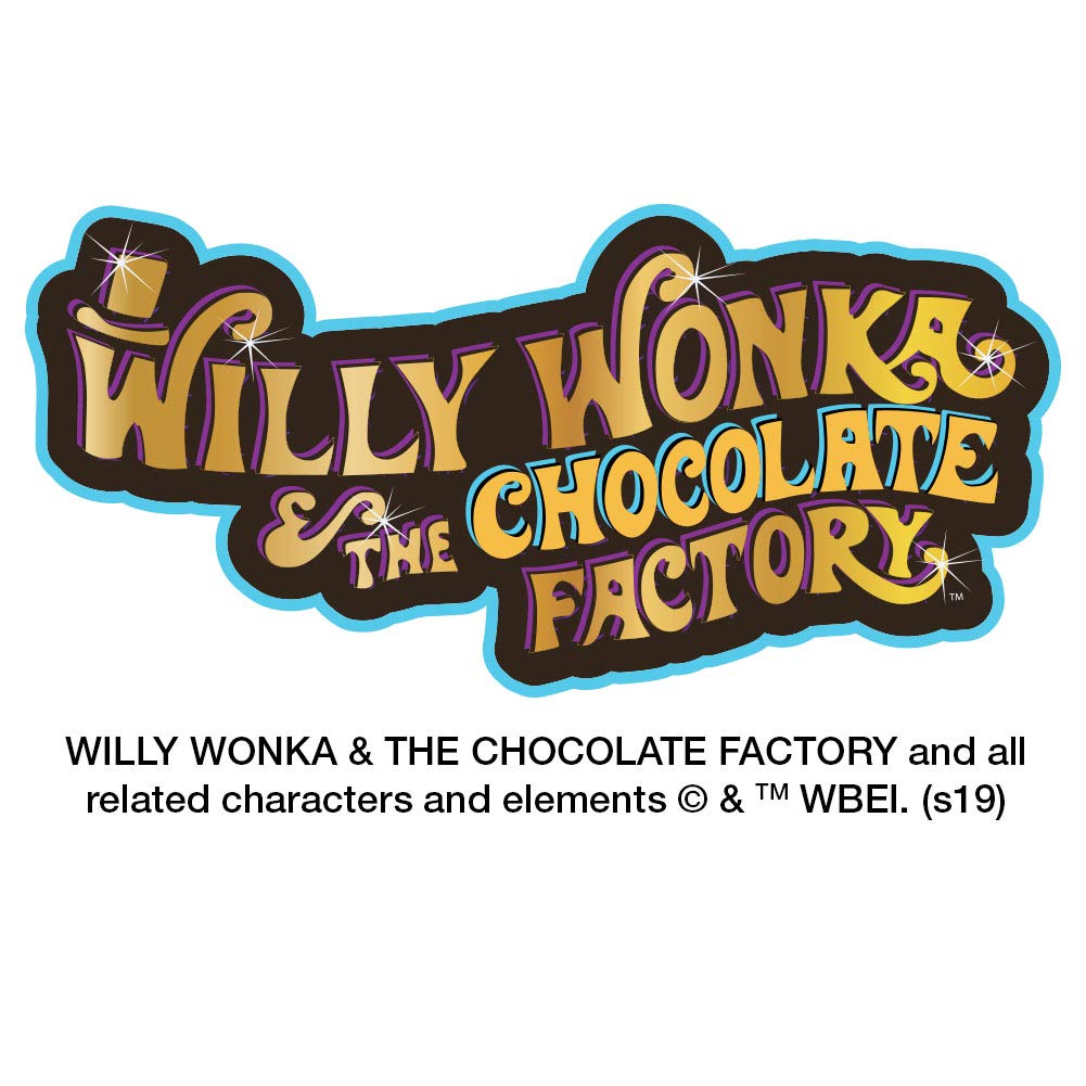 Willy Wonka And The Chocolate Factory Golden Ticket Stainless Steel 5Oz Hip Drink Kidney Flask