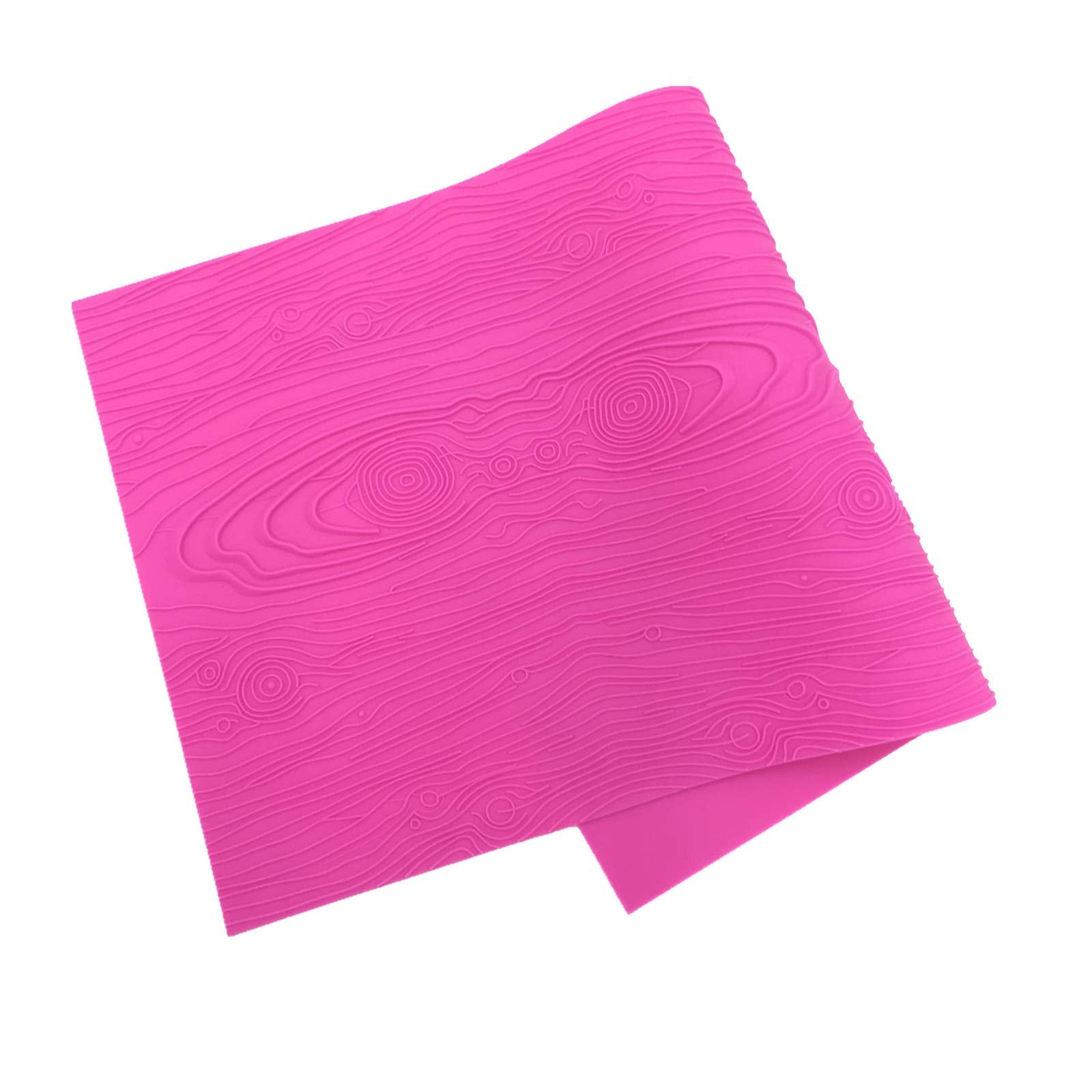 Kulepin Woodgrain Lace Silicone Mold Fondant Wooden Impression Lace Mat Diy For Cake Decorating