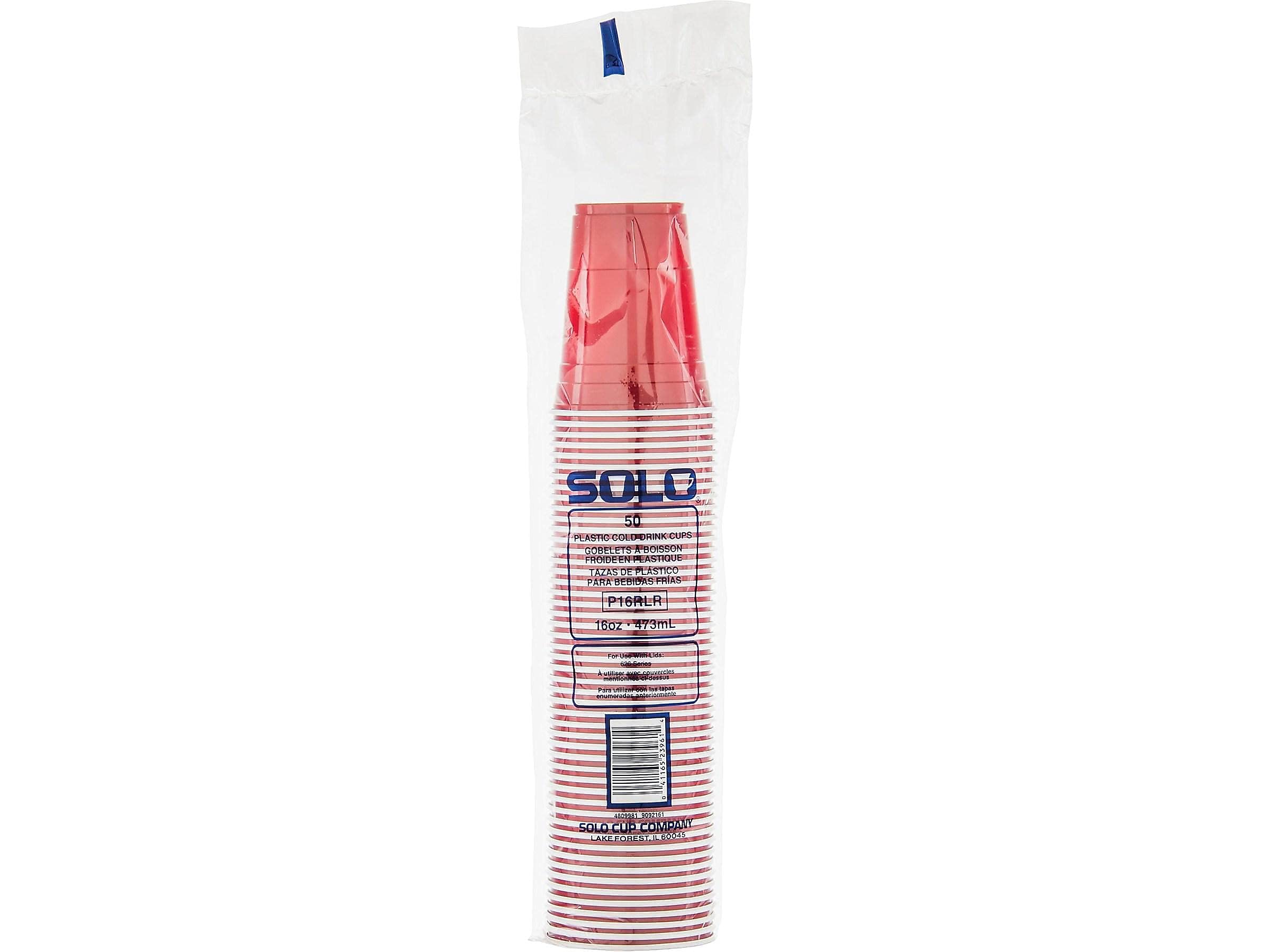 Solo Cup 16 Oz. Plastic Cold Party Cups