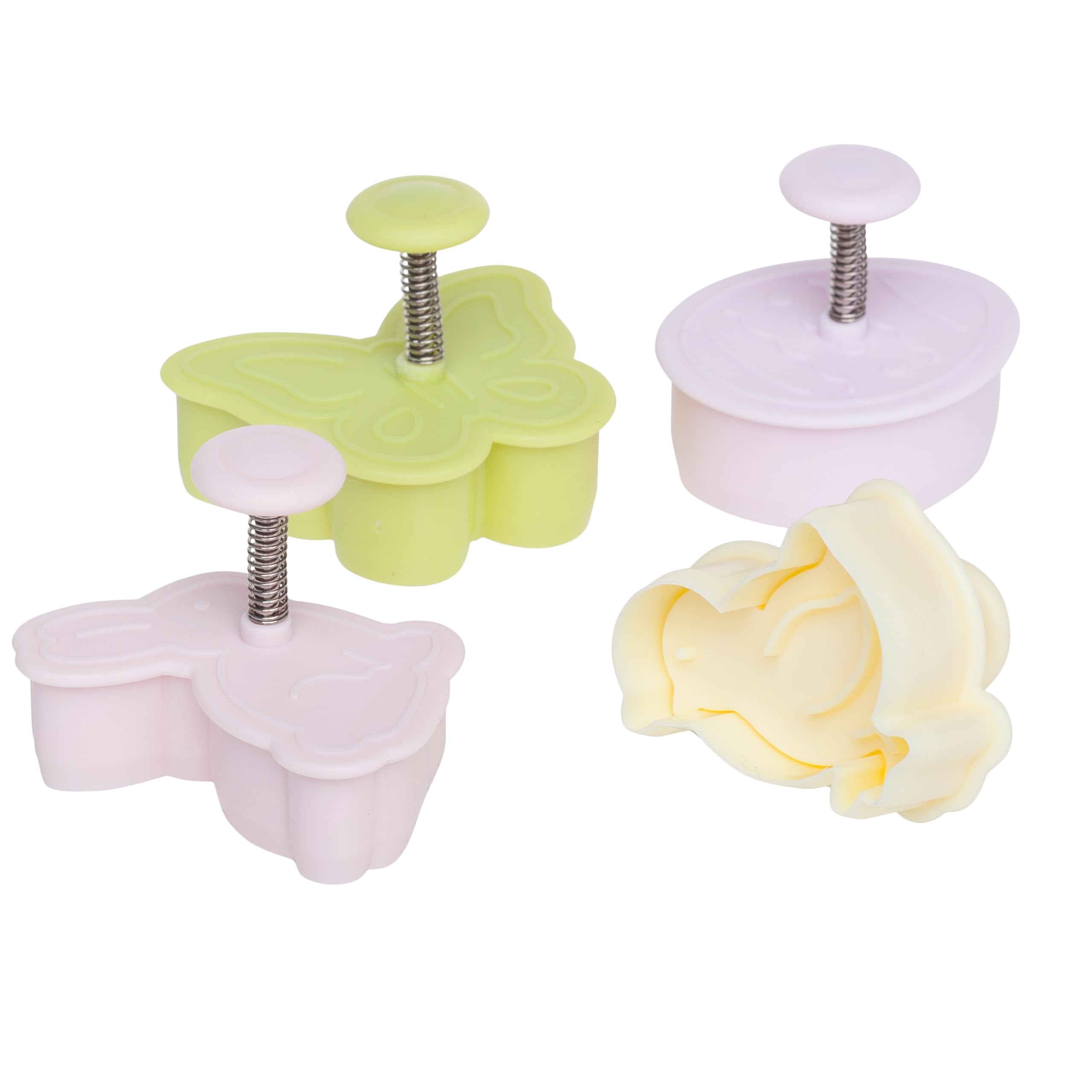 Ateco Easter Themed Plunger Cutters Baking Supply, 5 By 5 By 2-1/4-Inch, Cognac