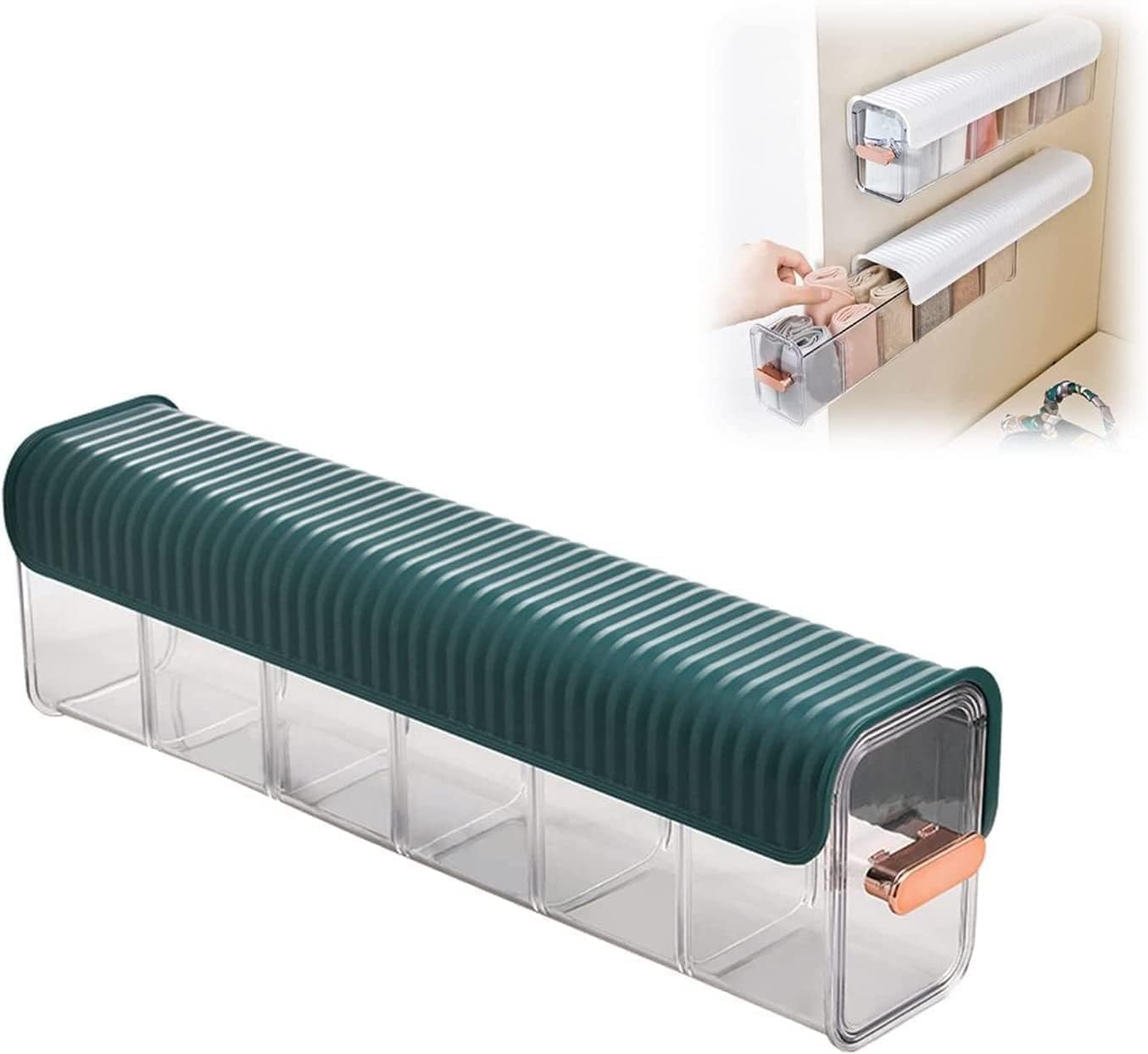 Simestich Drawer Organizers For Underwear, Socks, Bras, Ties, Undergarments, And Scarves  Closet Storage Dividers For Household