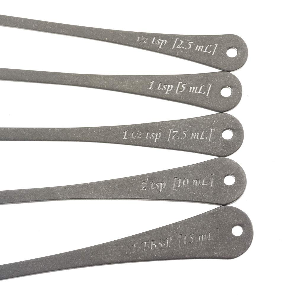 Barfly Measured Bar Spoon Set of 5  Vintage