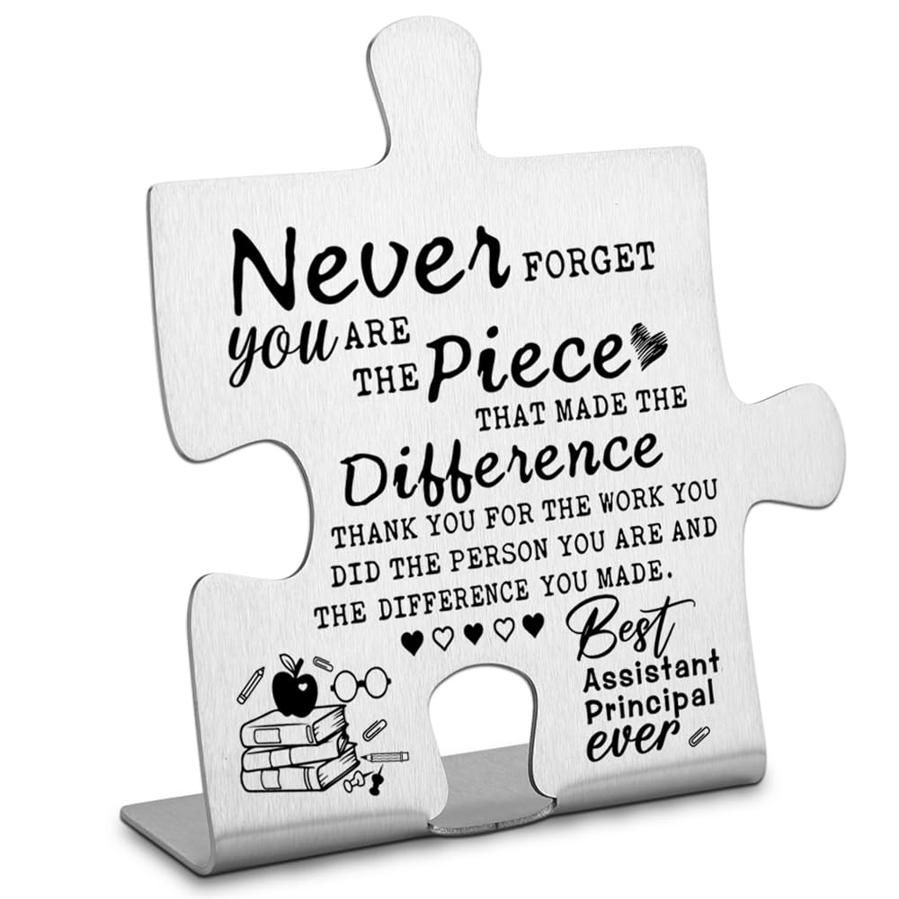 Assistant Principal Gifts, Assistant Principal Appreciation Gifts for Women, Assistant Principal Appreciation Gifts for Desk, As
