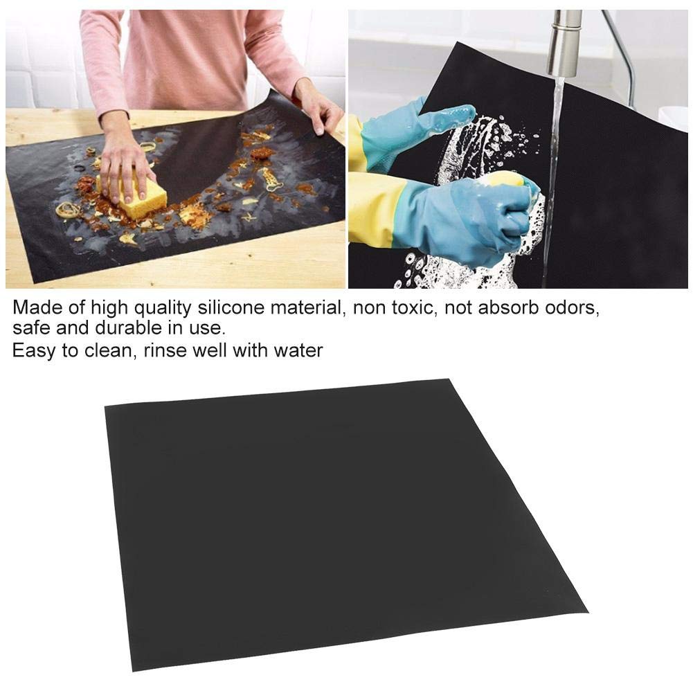 Banapo Non-Toxic Non-Slip Mat, Heat Resistant Mat, For Microwave Oven For Air Fryer(Square)