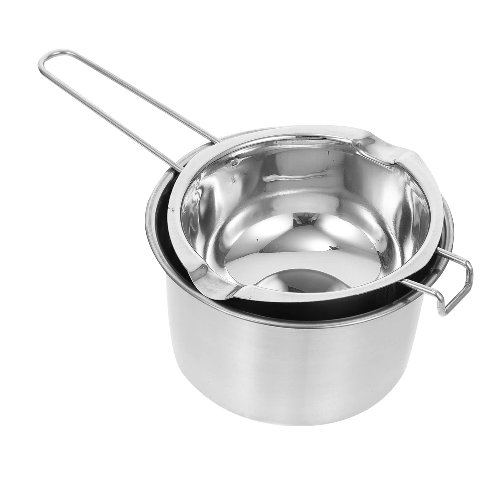 Sewroro Double Boiler Pot Set Stainless Steel Melting Pot Double Boiler Chocolate Melting Pot For Melting Chocolate, Soap, Wax,