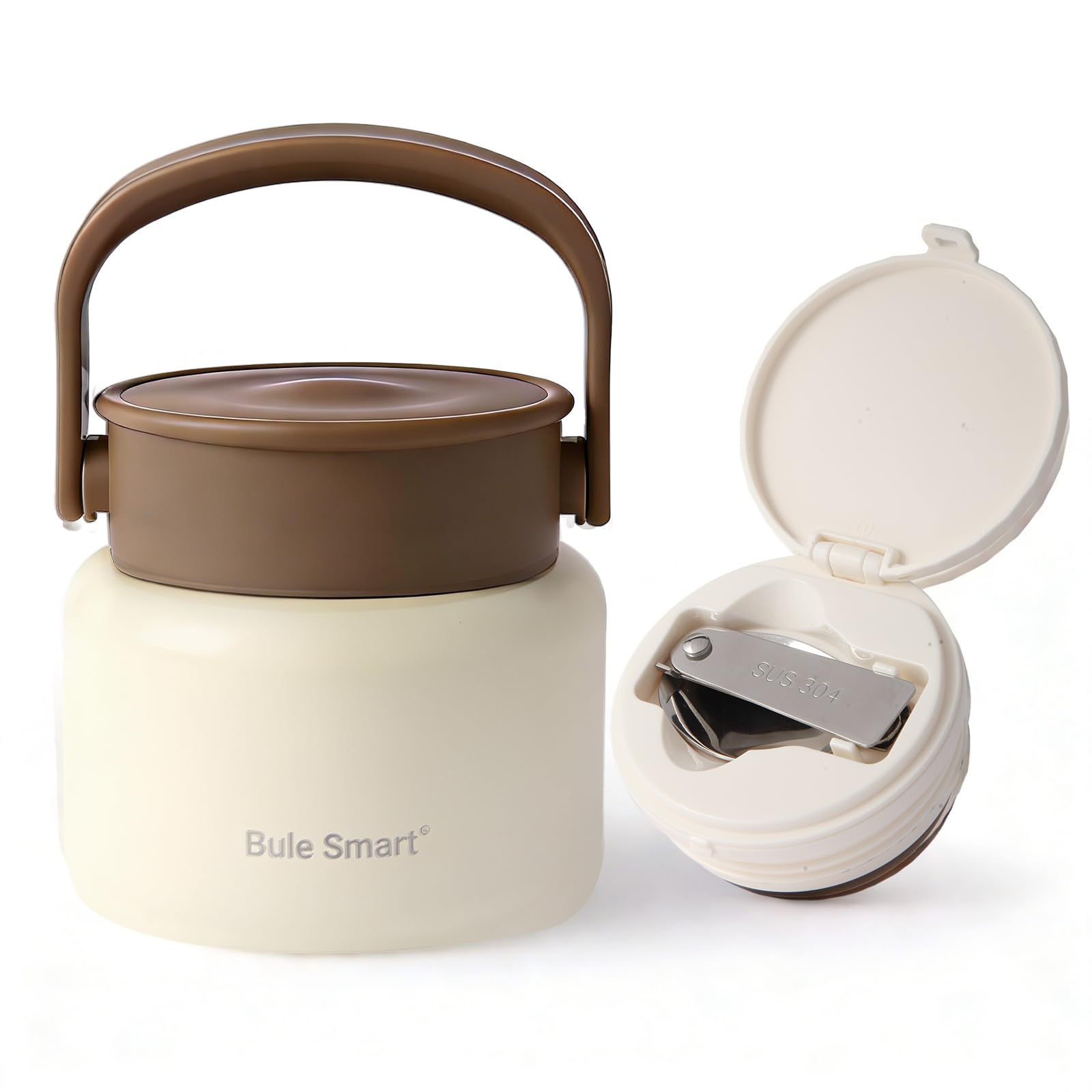 Bule Smart 316 Stainless Steel Vacuum Insulated food jar for hot food lunch container, Soup Thermo For Kids/Adults lunch on the 