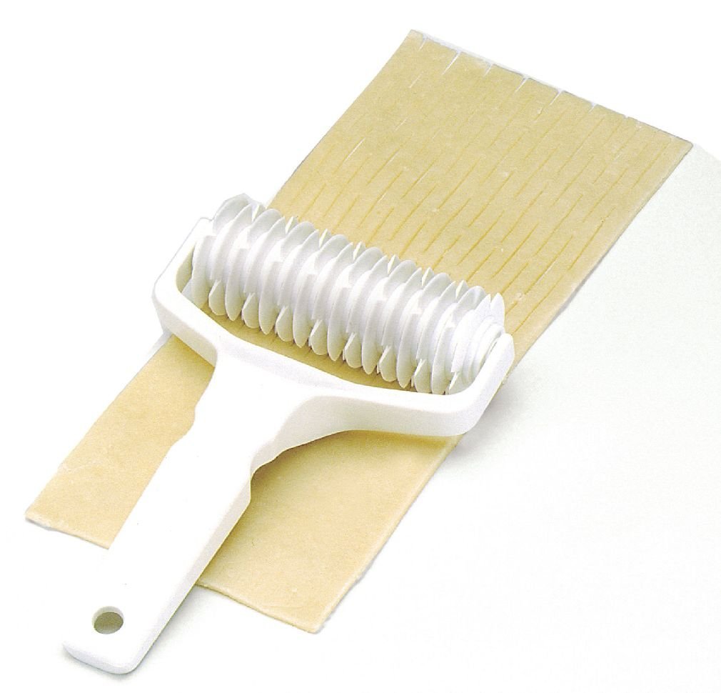 Norpro Pie Top And Pastry Lattice Cutter, One Size, White