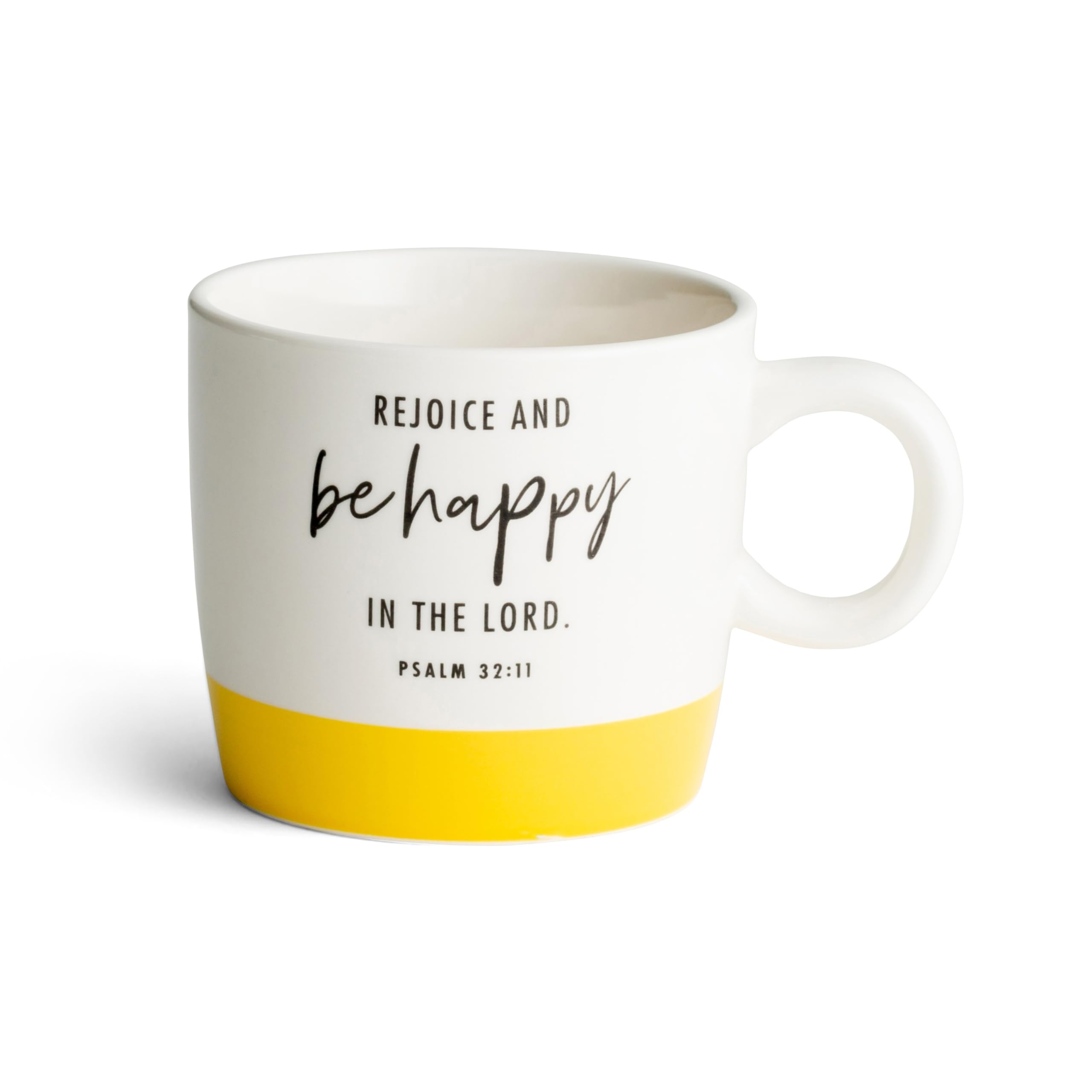 Dayspring - Oh Happy Day - Inspirational Ceramic Mug, 16 Oz, White (J6087)
