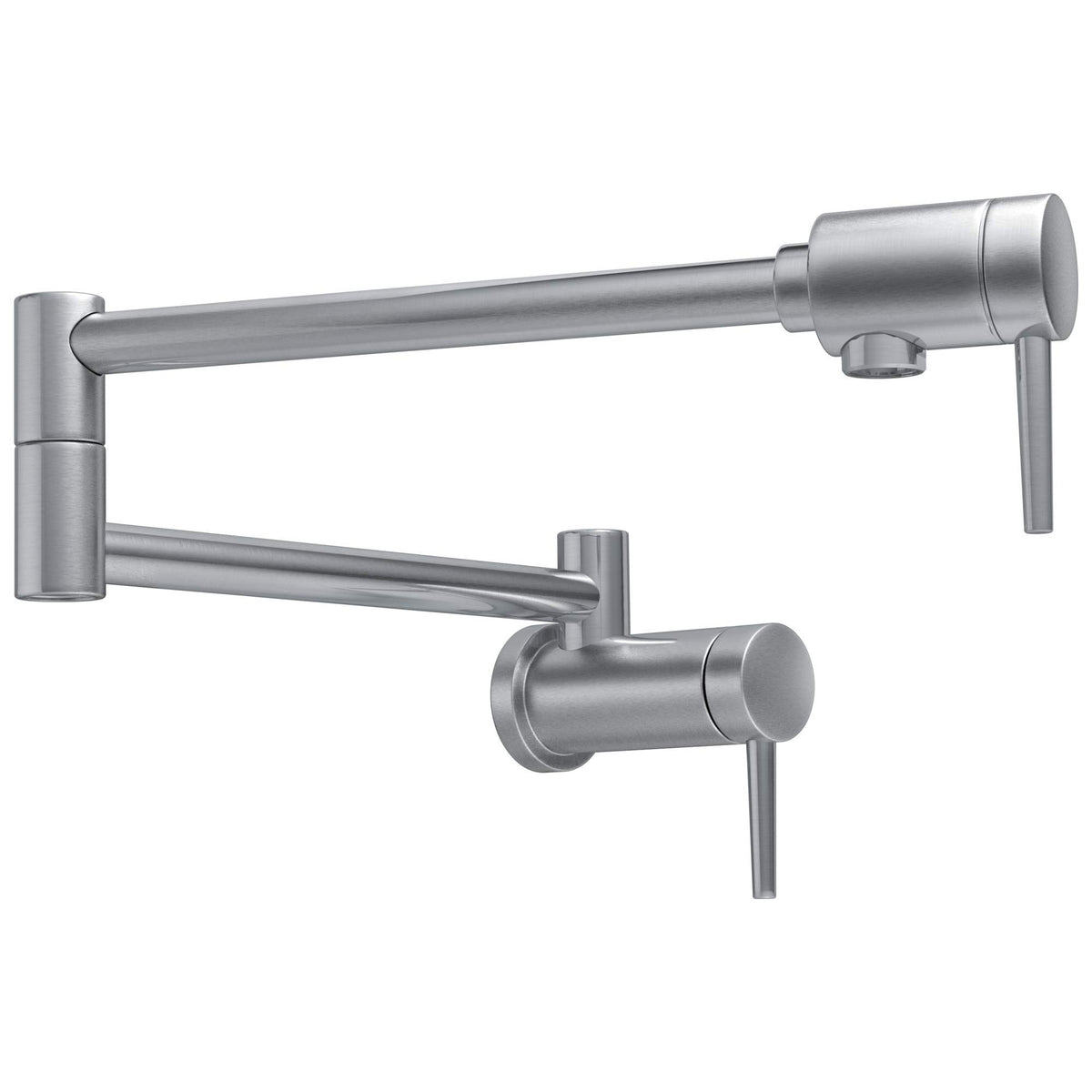 Delta Faucet Contemporary Wall Mount Pot Filler Faucet, Brushed Nickel Pot Filler Kitchen Faucet, Delta Pot Filler, Wall Mount K