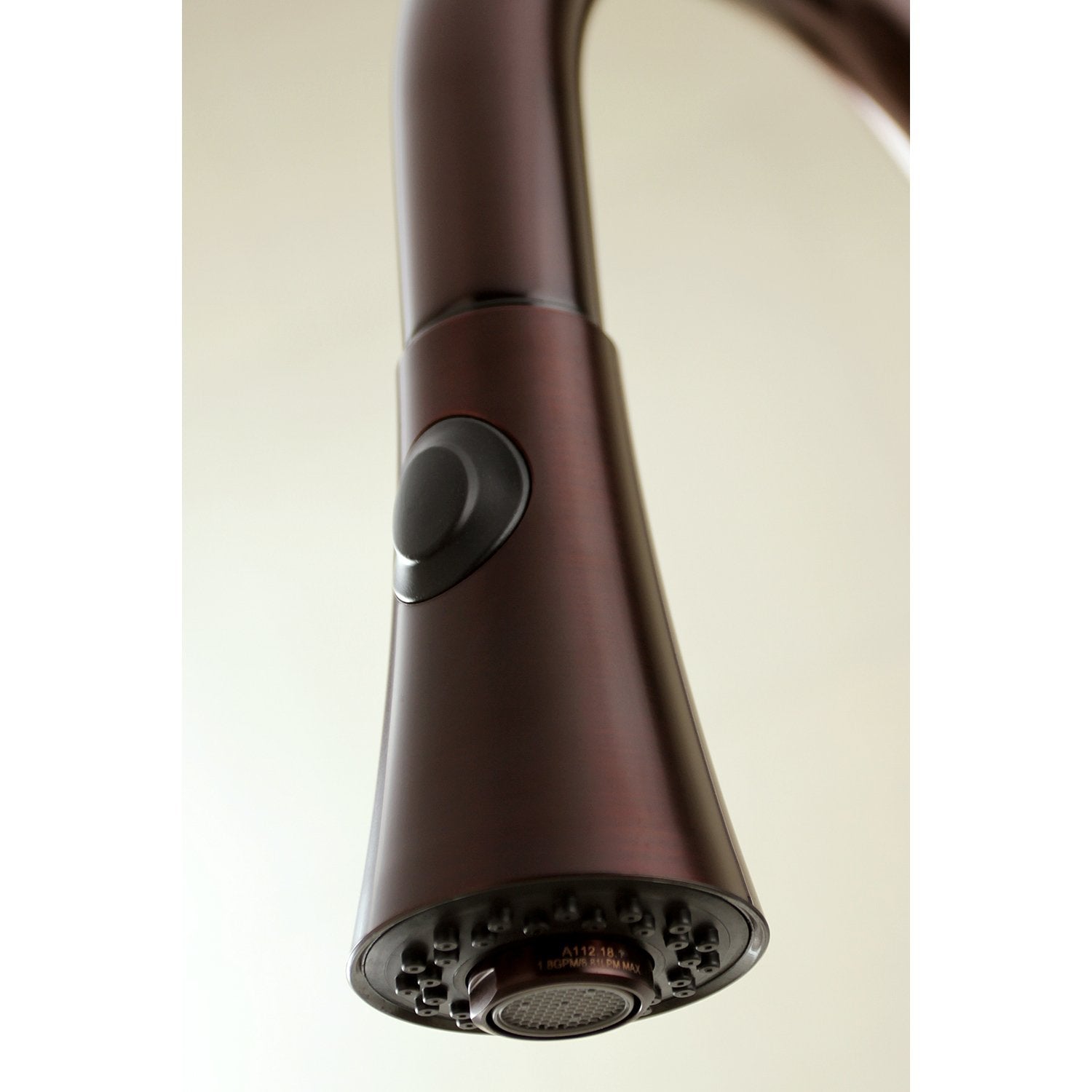 Gourmetier LS8725CTL Continental Single-Handle Pull-Down Kitchen Faucet  Oil Rubbed Bronze
