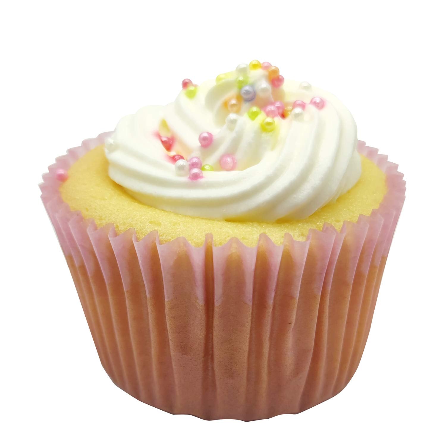 Mombake Premium Purple Greaseproof Cupcake Liners Muffin Paper Baking Cups Standard Sized, 100-Count
