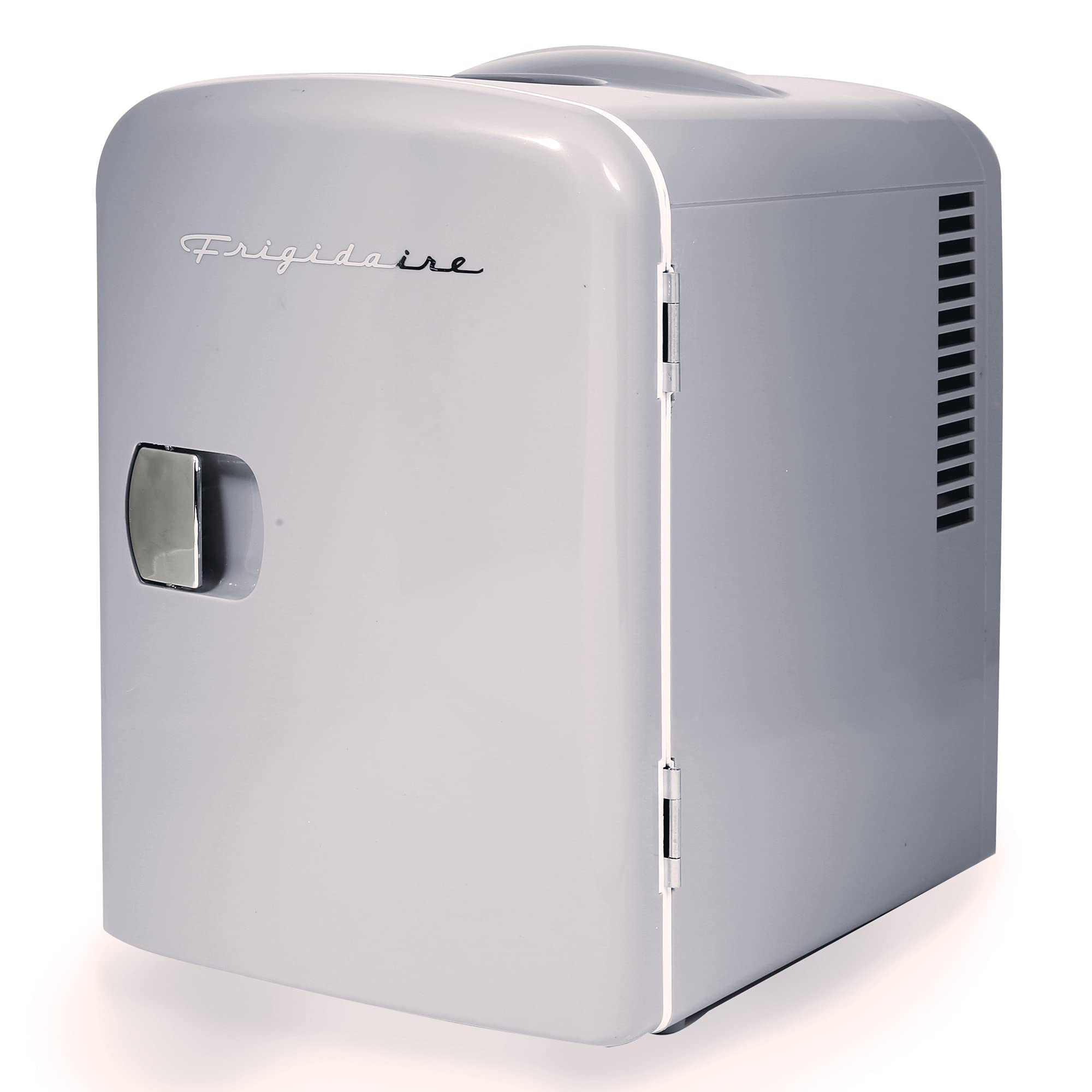 Frigidaire Mini Portable Compact Personal Fridge Cooler, 4 Liter Capacity Chills Six 12 Oz Cans, 100% Freon-Free & Eco Friendly,