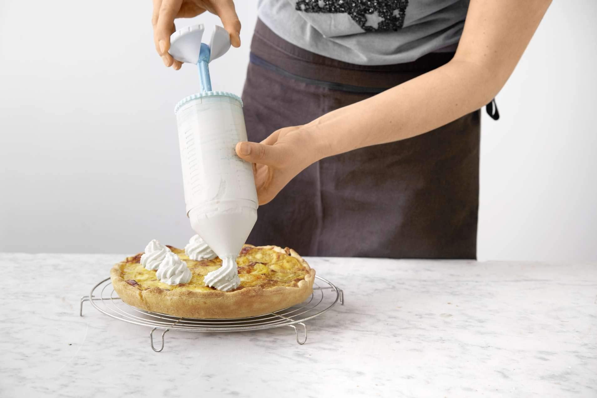 Betty Bossi Deco Cream Whipper From A Whipped Cream Dispenser For Whipping And Decorating With Cream, Whipped Cream Dispenser Fo