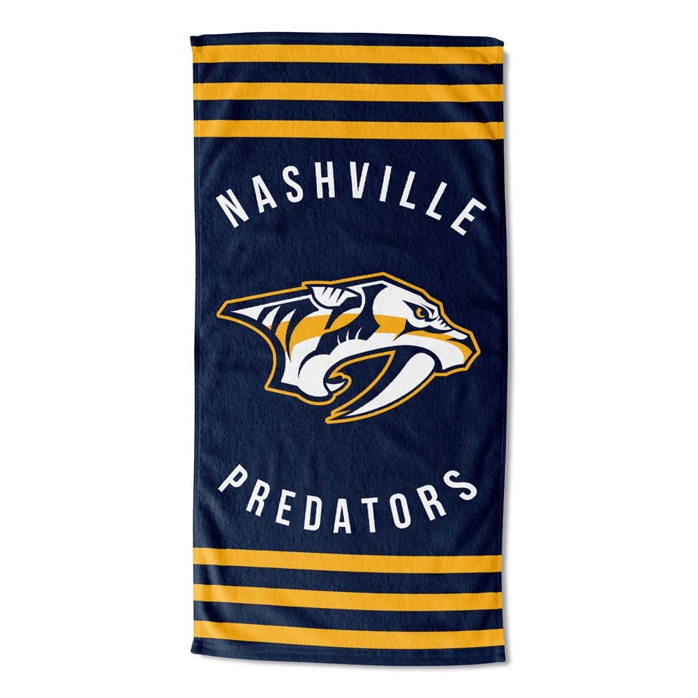Predators Official ''Stripe'' Beach Towel(D0102Hxv6Tg.)
