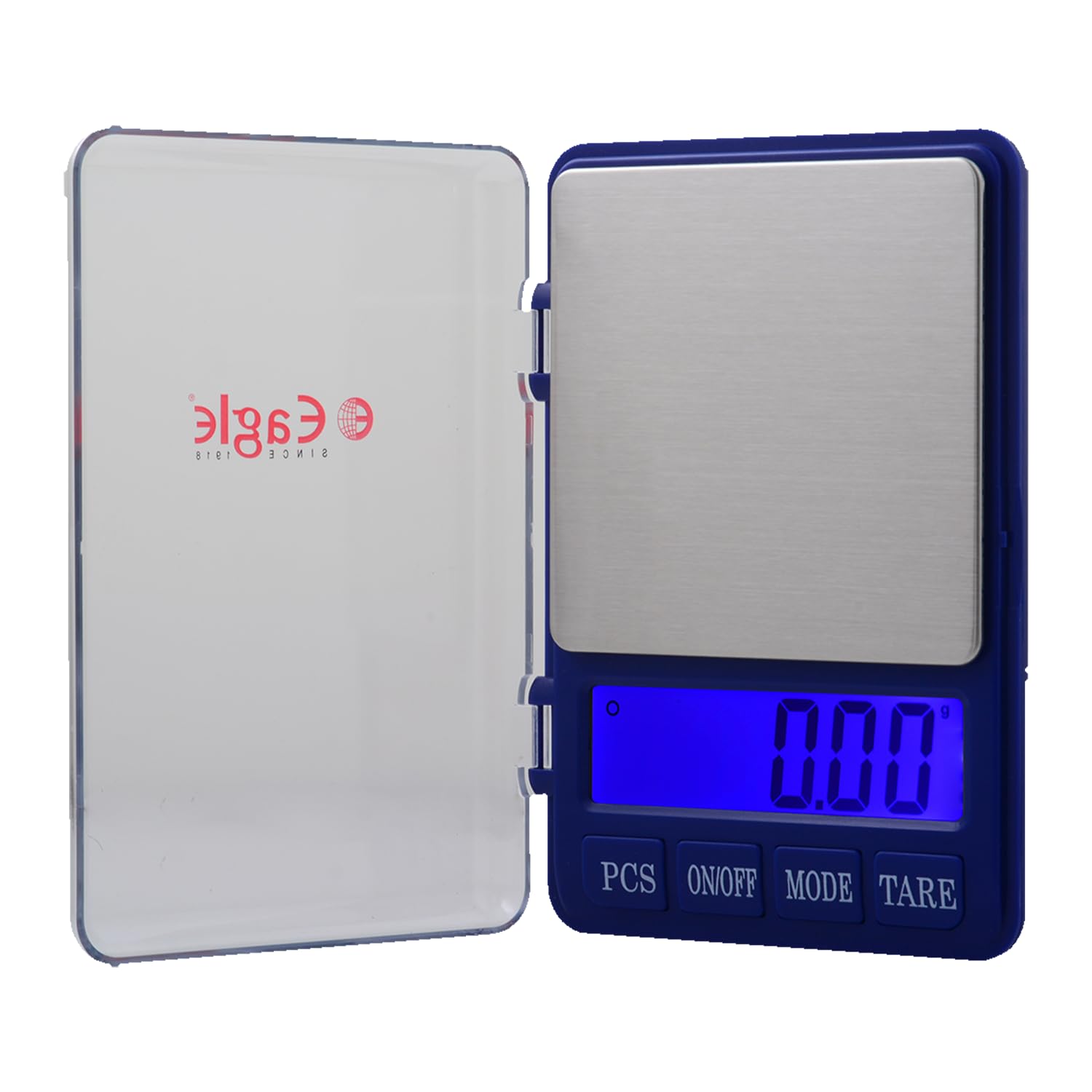 Eagle Digital Weighing Portable Scale 600Gm Capacity, 0.01G Accuracy-Mini Weight Machine With Low Battery, Overload Indicator, P