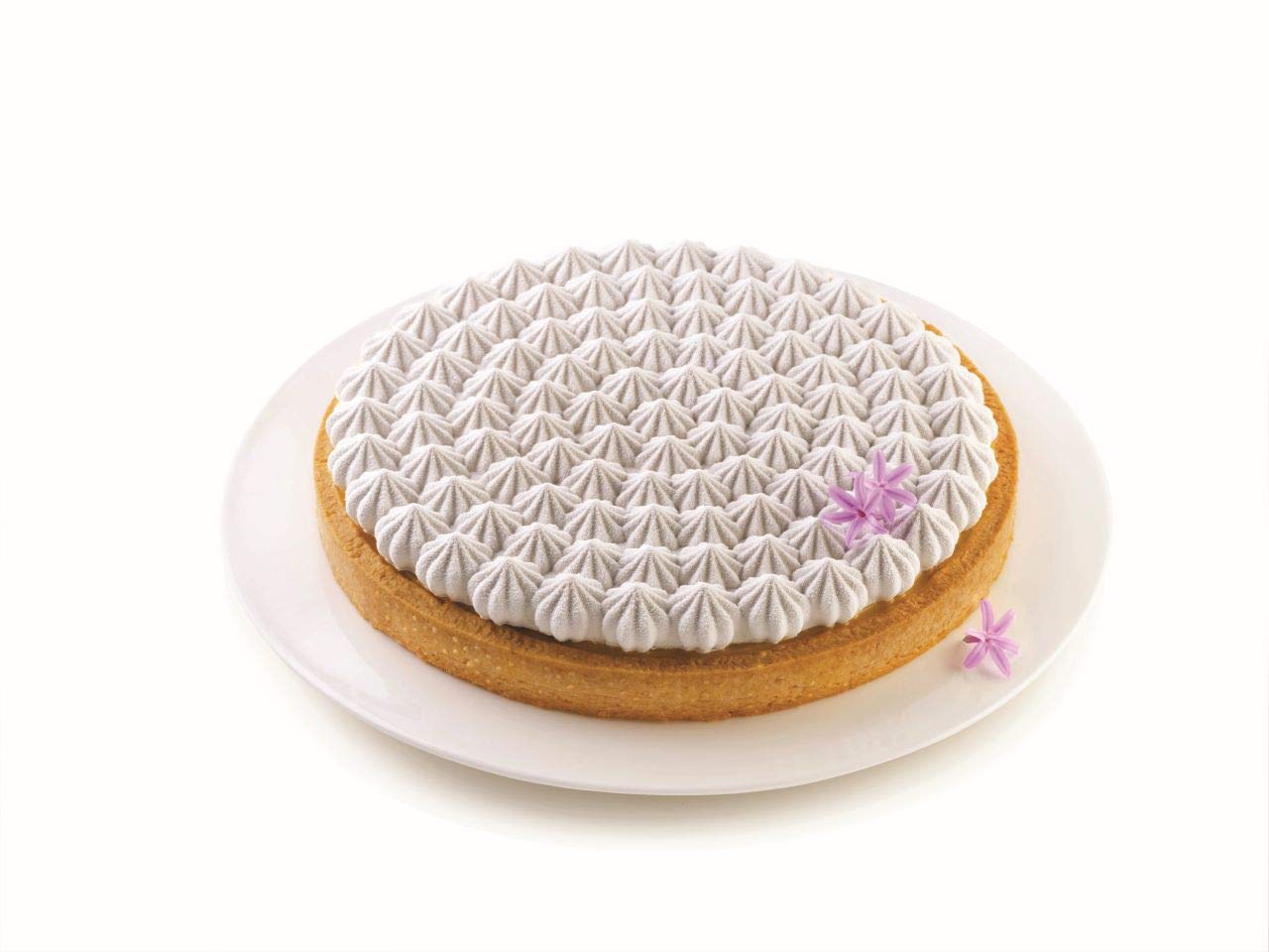 Silikomart Kit Tarte Meringu   Mould, Non-Stick Plastic Material And Silicone, Grey