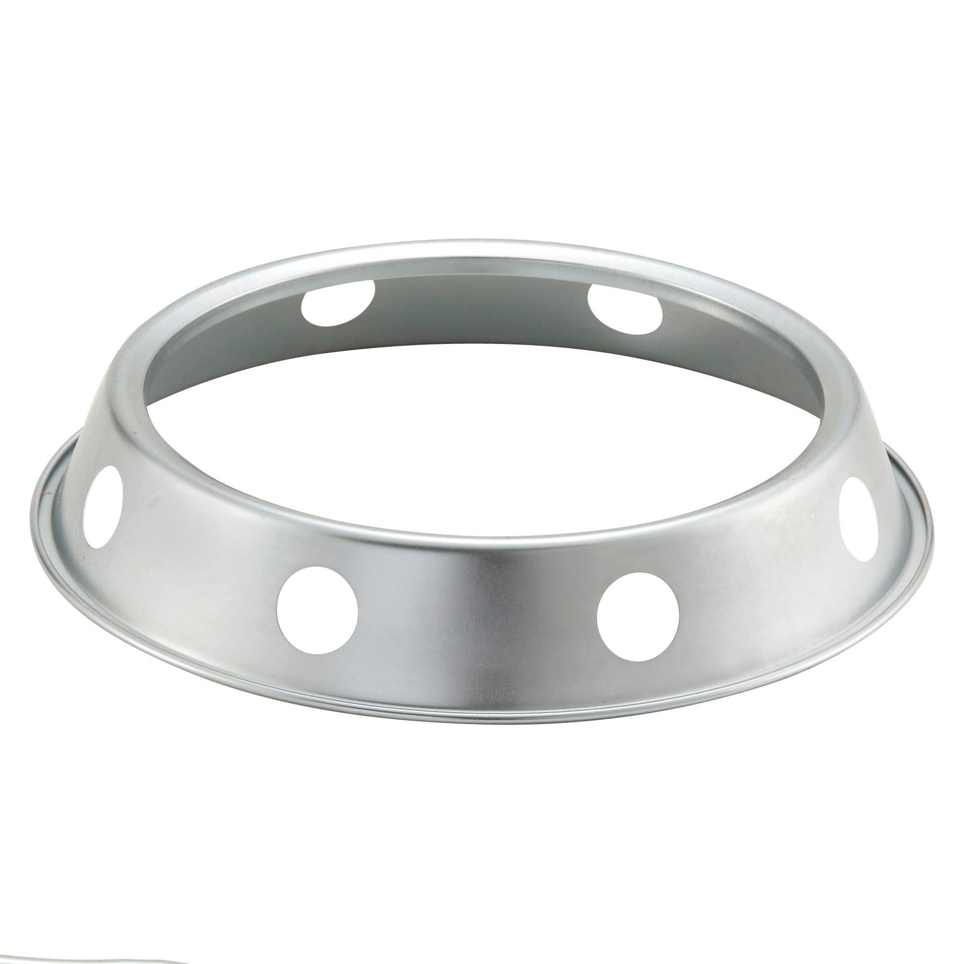 Winco Zinc Plated Wok Ring Stand, 8-Inch,Steel,Medium