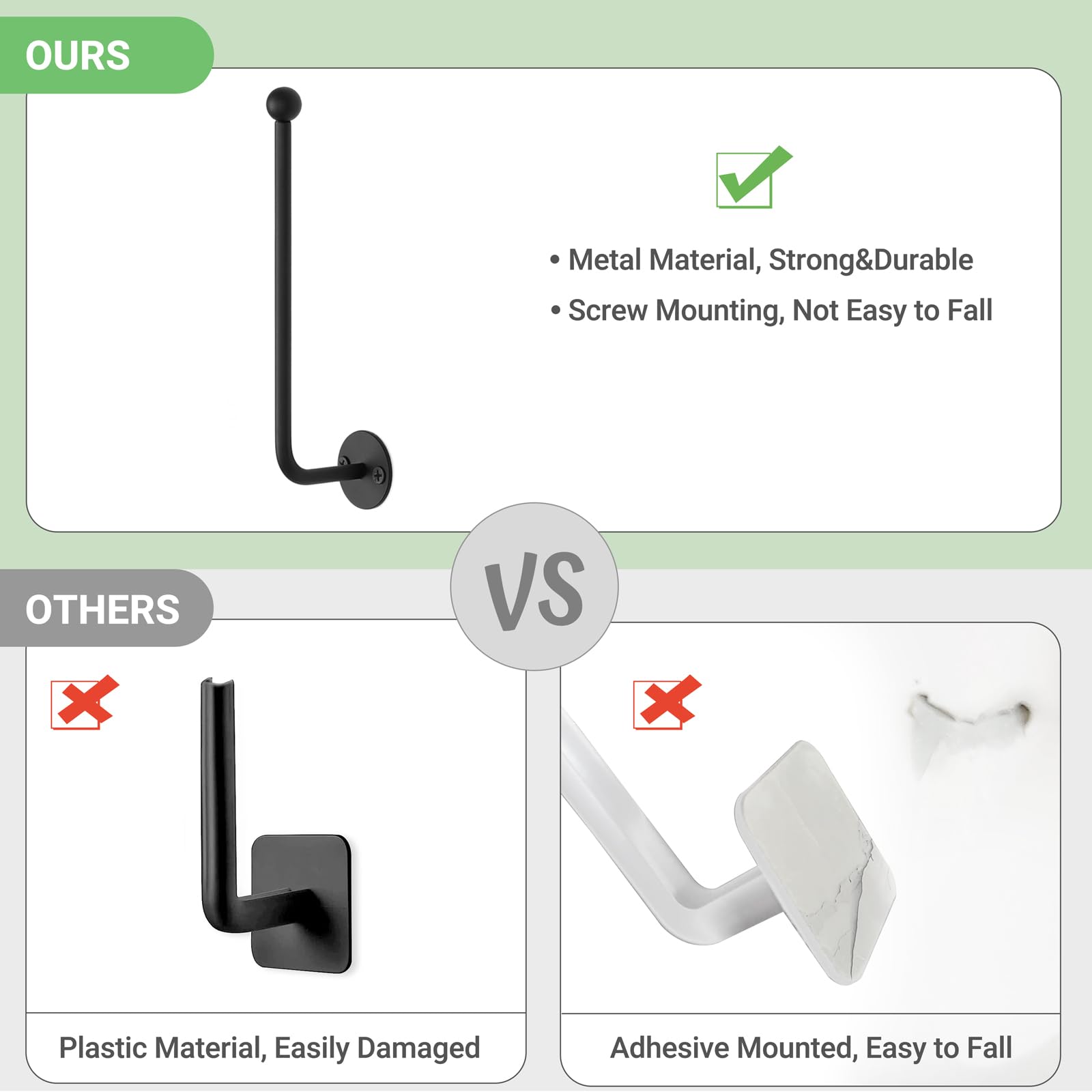 Dahey Hat Organizer For Baseball Caps 2 Pcs Hat Rack Wall Mount 7.9 Inches Space Saving L Shaped Hat Holder Organizer Modern Met