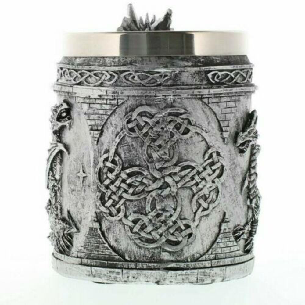 Furniture Creations SERPENTINE DRAGON, 5.75'' x 3.5'' x 5'', Multicolor MUG