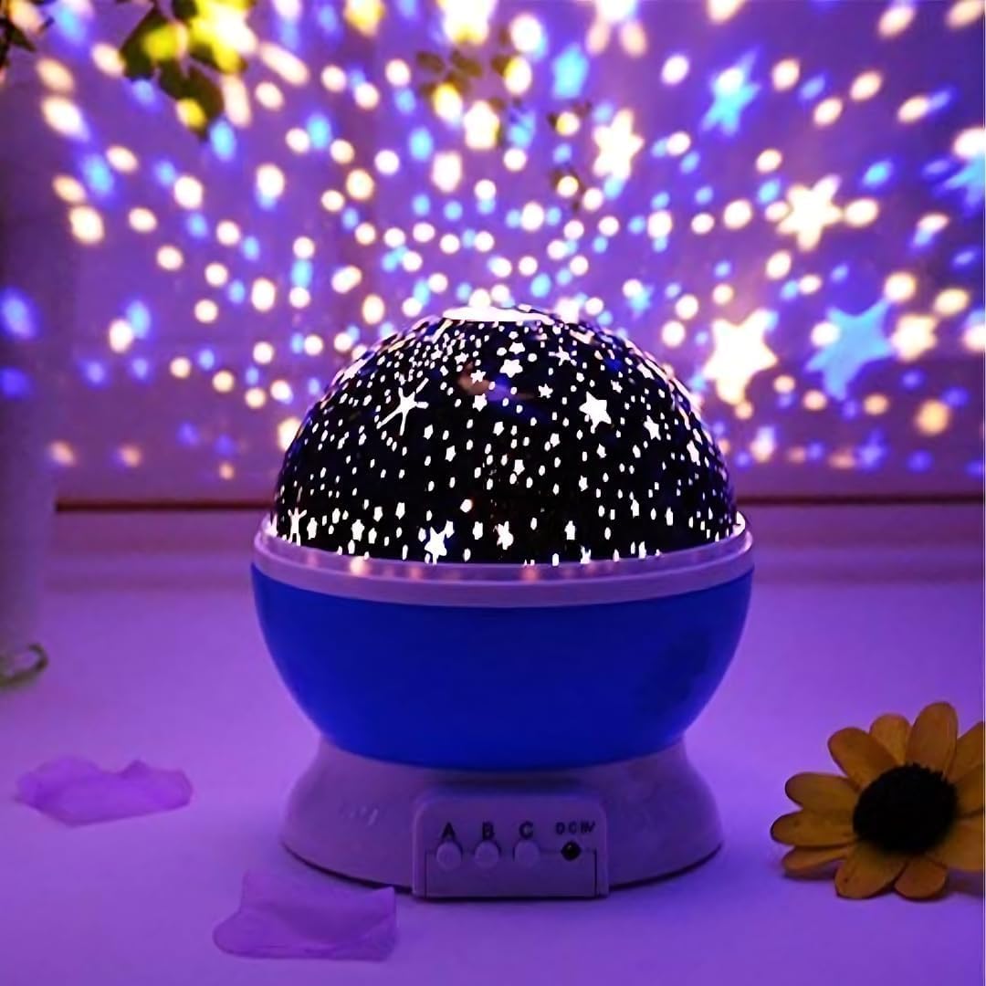 One94Store Star Master Projector Night Light  Romantic Led Sky Projector Lamp With Usb Cable  Colorful Rotating Galaxy Light F