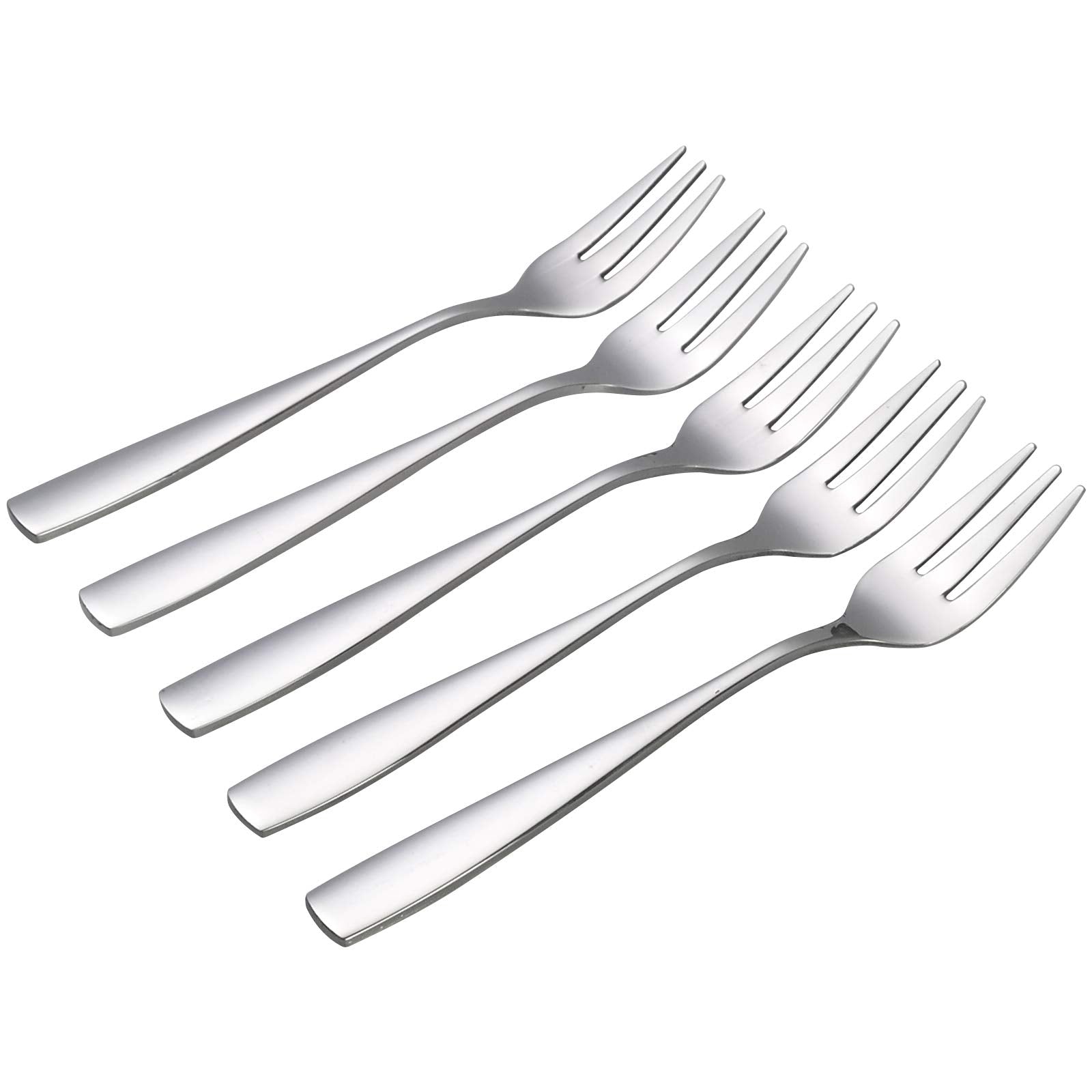 Asking 12 Pieces Stainless Steel 3-Tine Forks, Tasting Forks