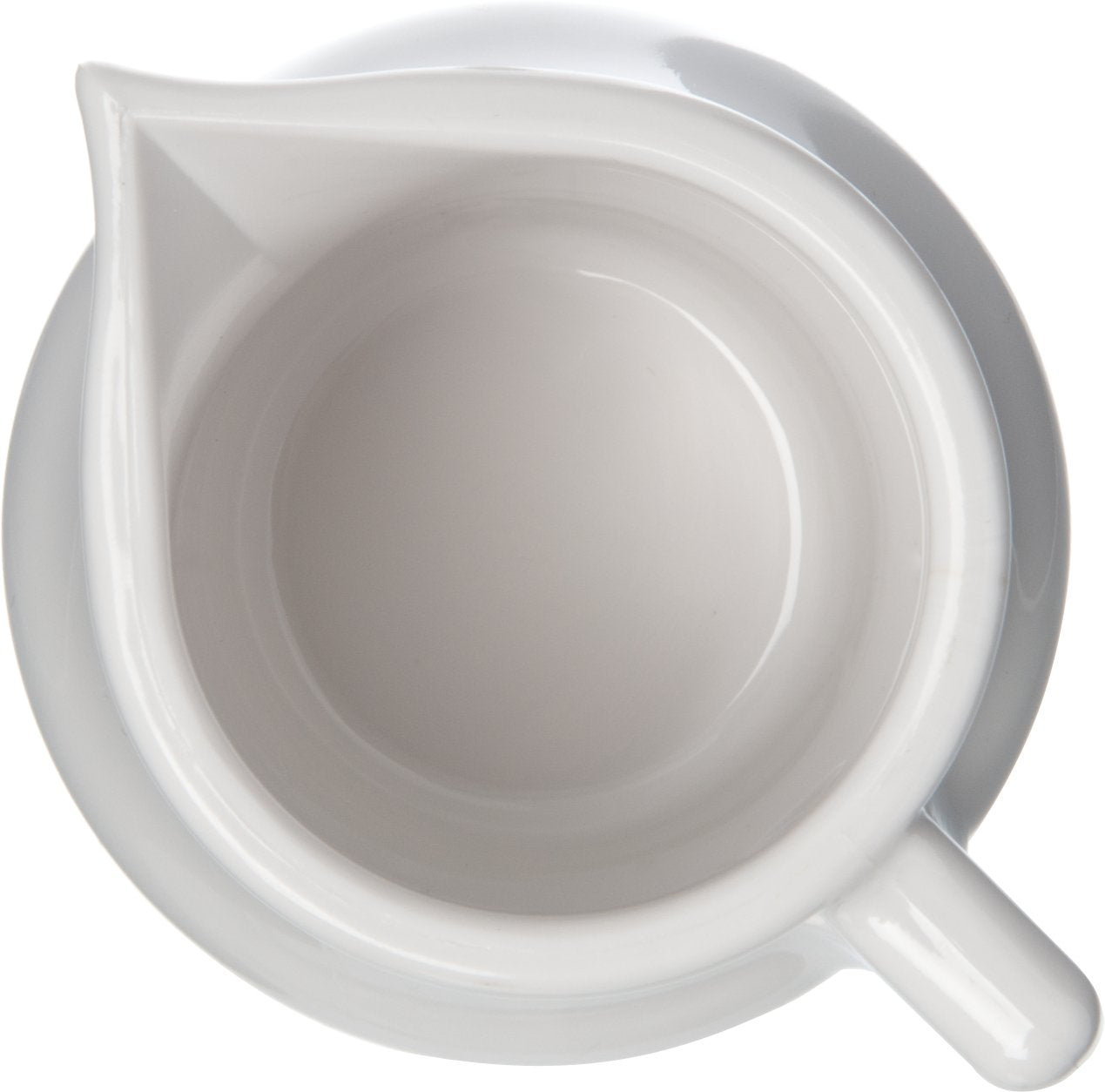 Carlisle Foodservice Products Creamer Pitcher For Restaurant And Kitchen, Plastic, 3 Ounces, White